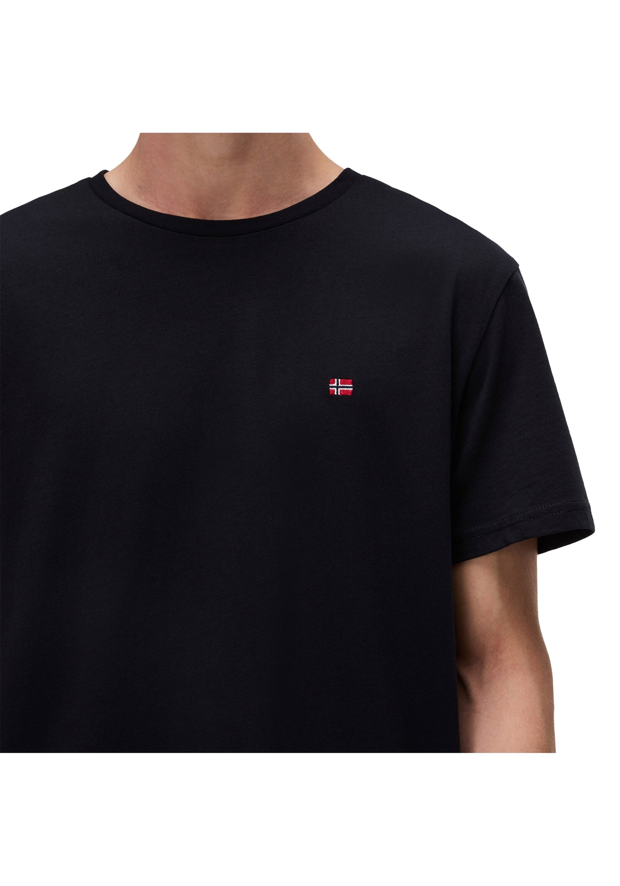 Napapijri T-Shirt »T-Shirt SALIS Small Flag 1er Pack«