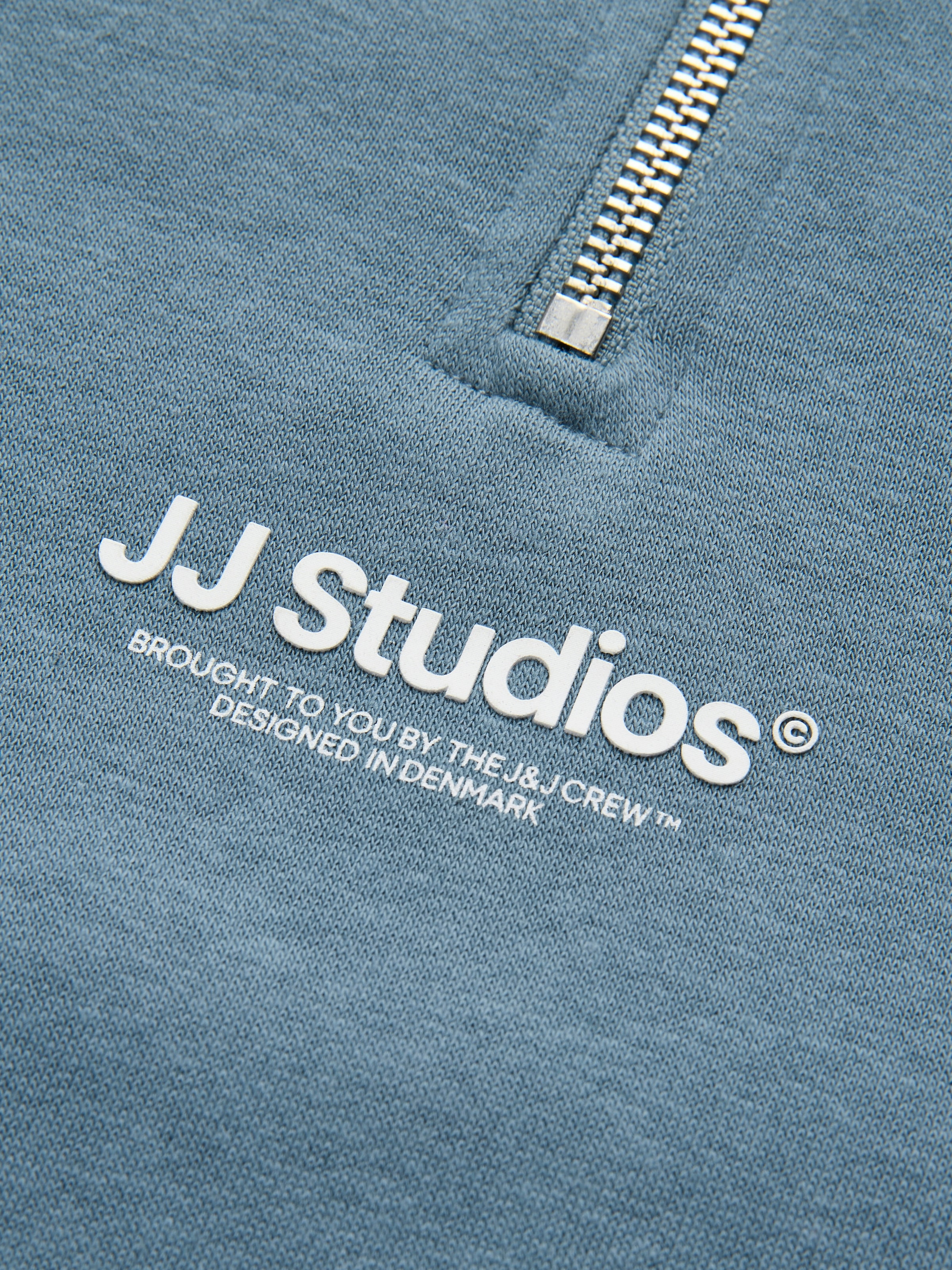 Jack & Jones Sweatshirt »JJESOHO SWEAT QUARTER ZIP HN NOOS«, Baumwollmischung, relaxed fit
