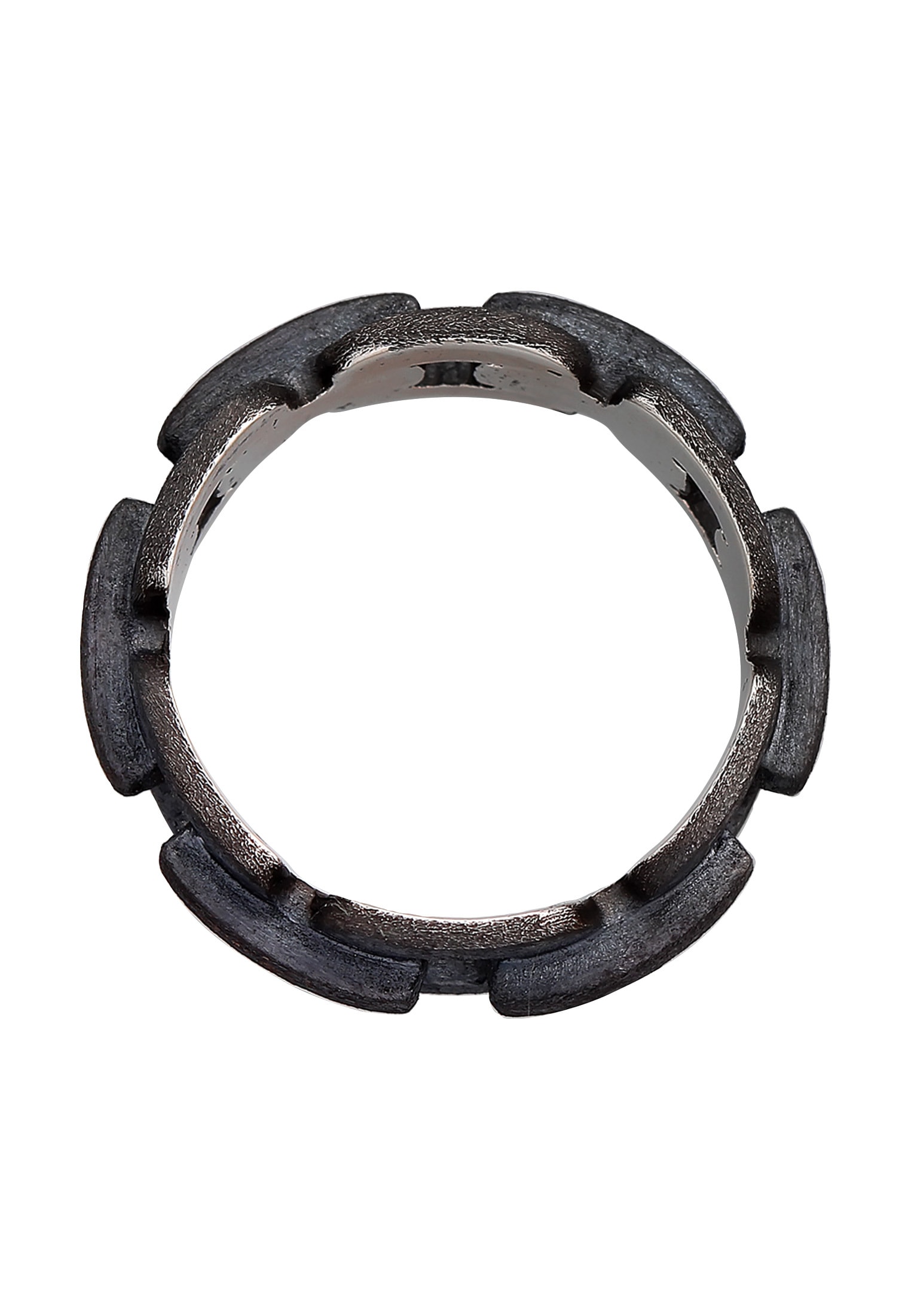 Kuzzoi Silberring »Ring Herren Anker Kettenring Trend 925 Silber«