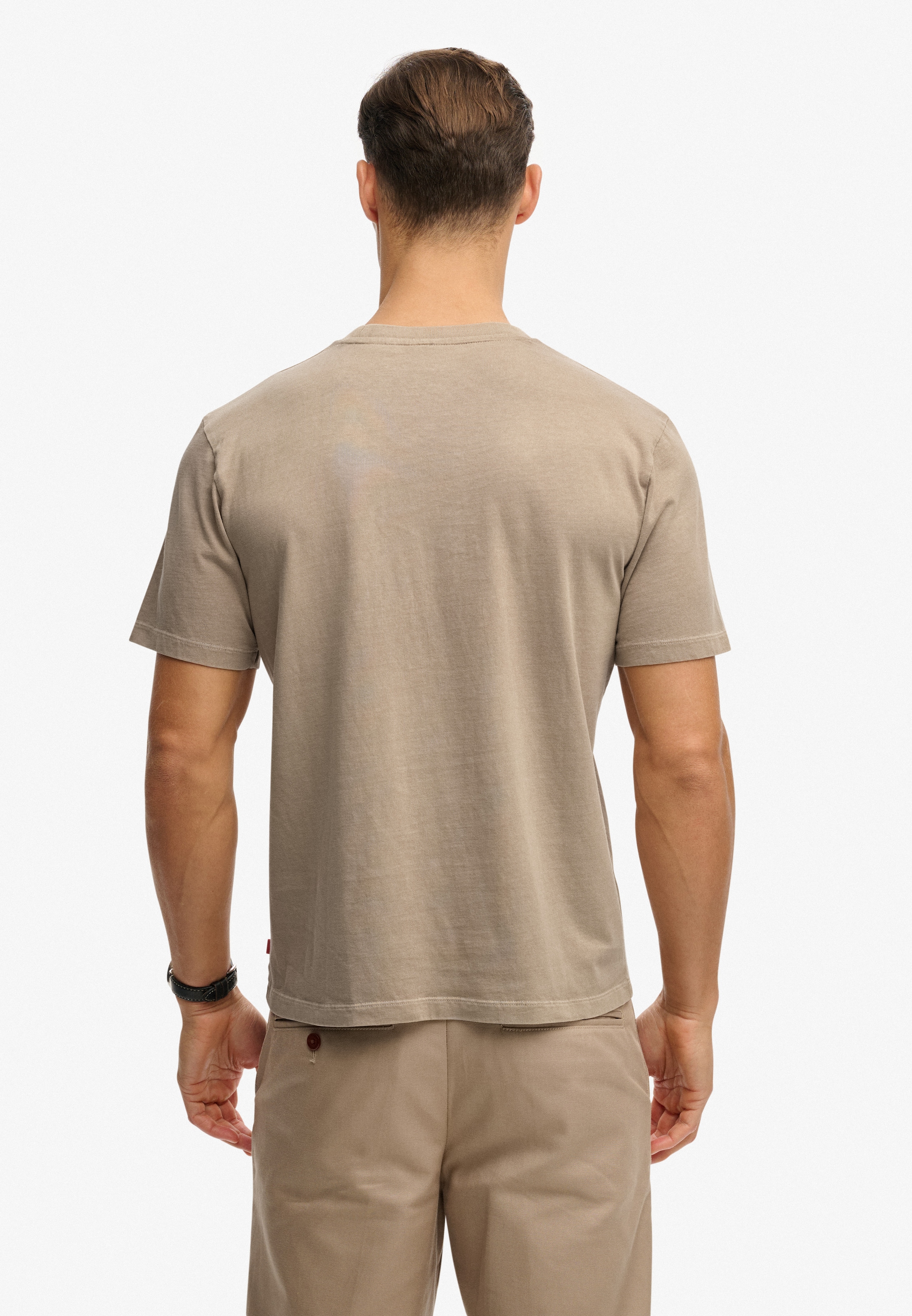 Superdry Rundhalsshirt »MICRO LOGO TSHIRT« mit Micro-Marken-Logo