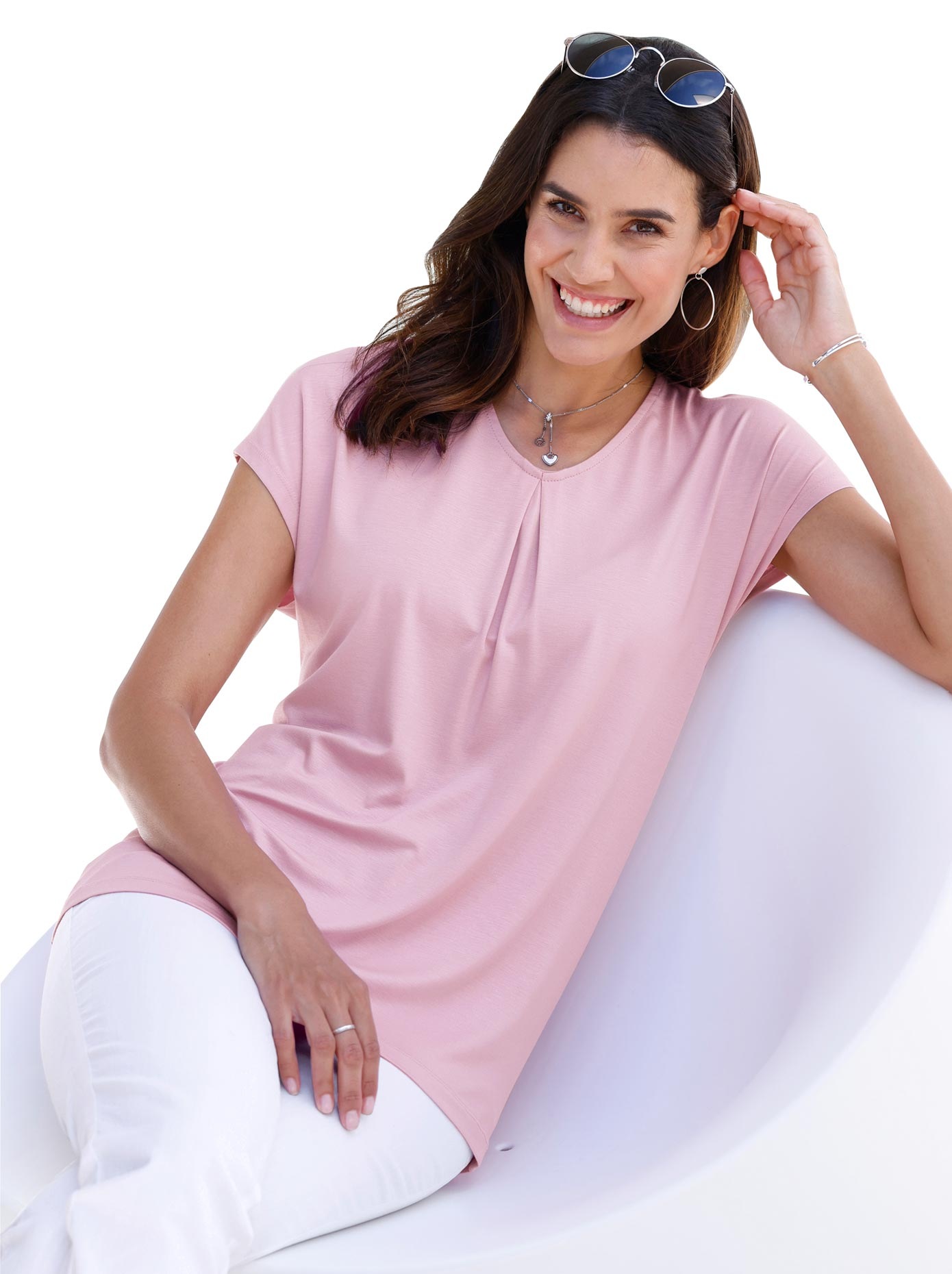 Inspirationen V-Shirt »Shirt«, (1 tlg.) kaufen
