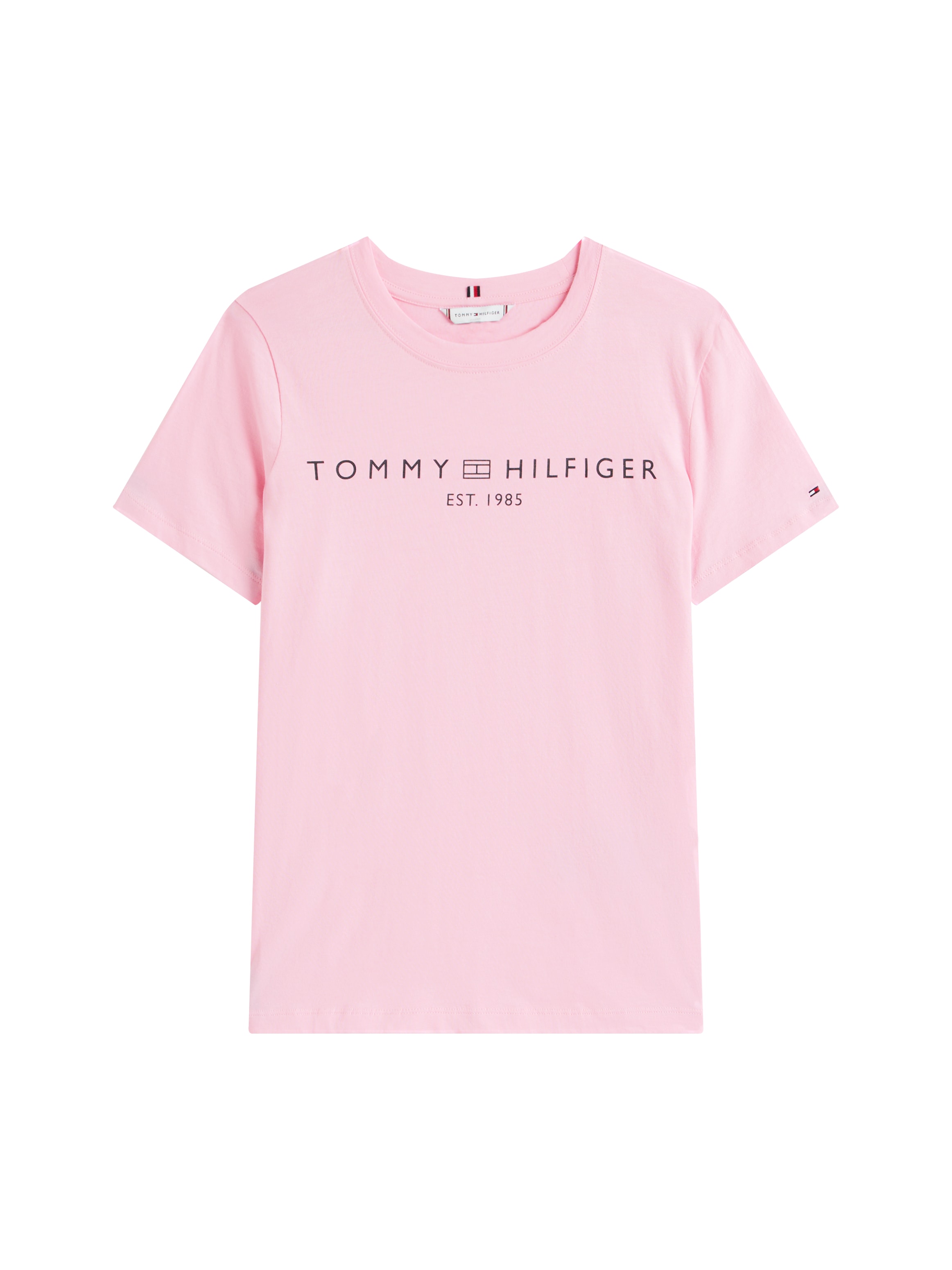 Tommy Hilfiger T-Shirt »REG CORP LOGO C-NK SS«, mit Logoschriftzug