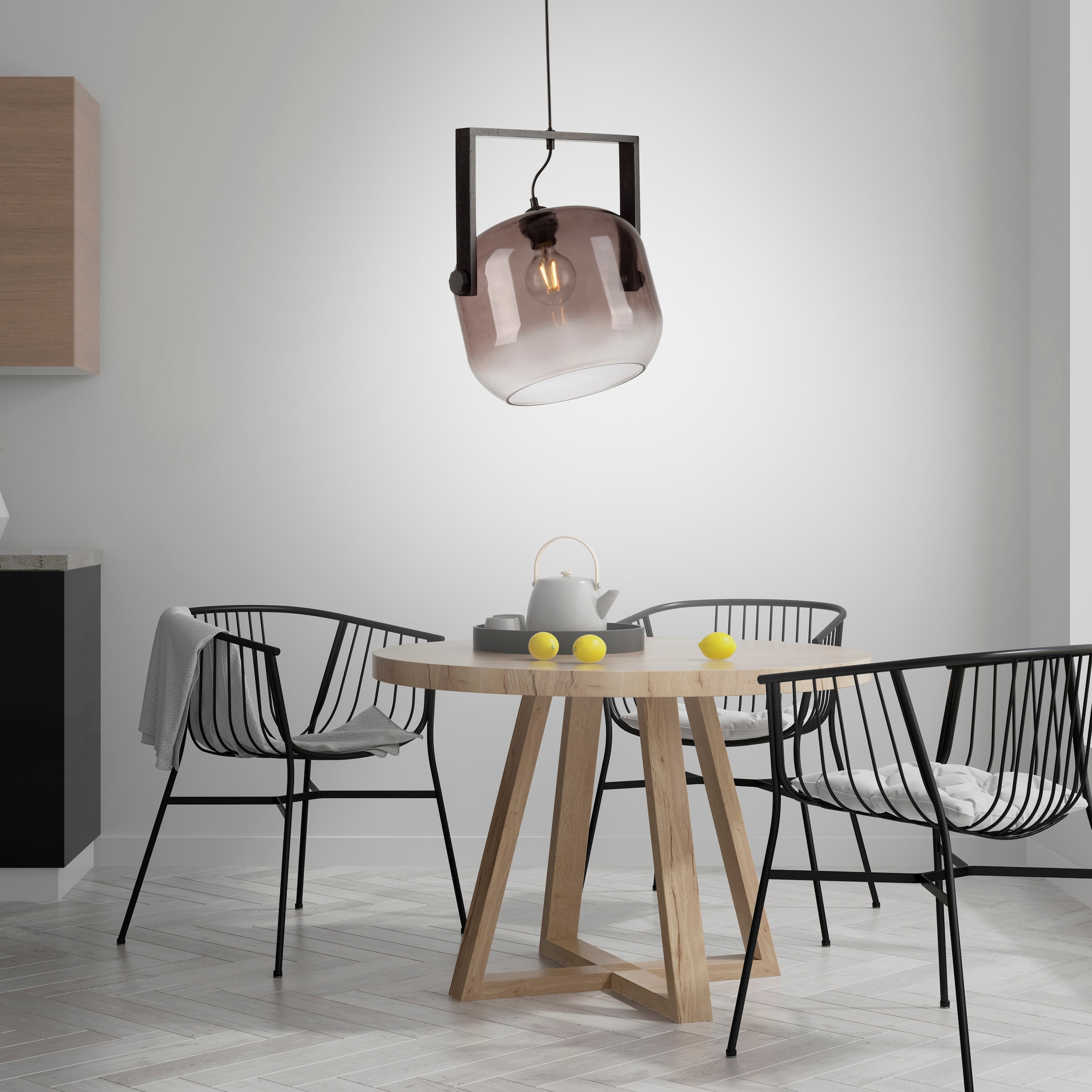 JUST LIGHT Pendelleuchte »CUP 2.0«, 1 flammig, Leuchtmittel E27 | Leuchtmittel wechselbar, ExklusiveE27