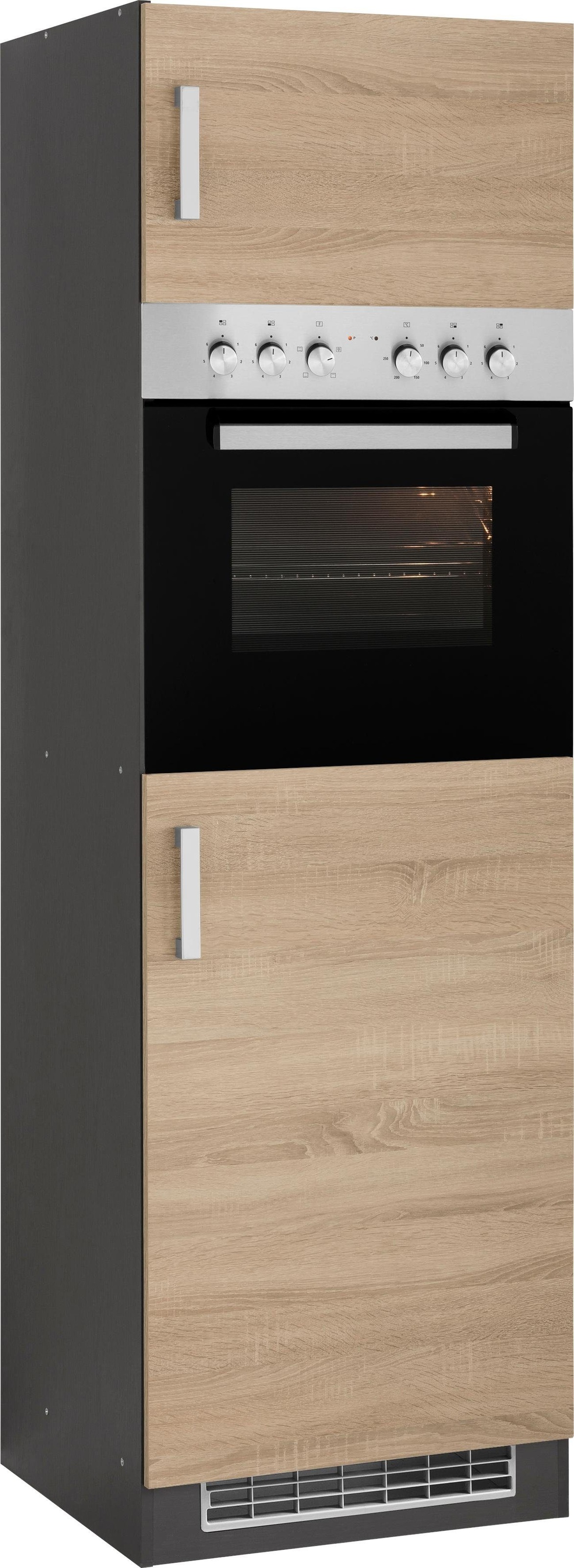 HELD MÖBEL Backofen/Kühlumbauschrank »Gera«, Breite 60 cm
