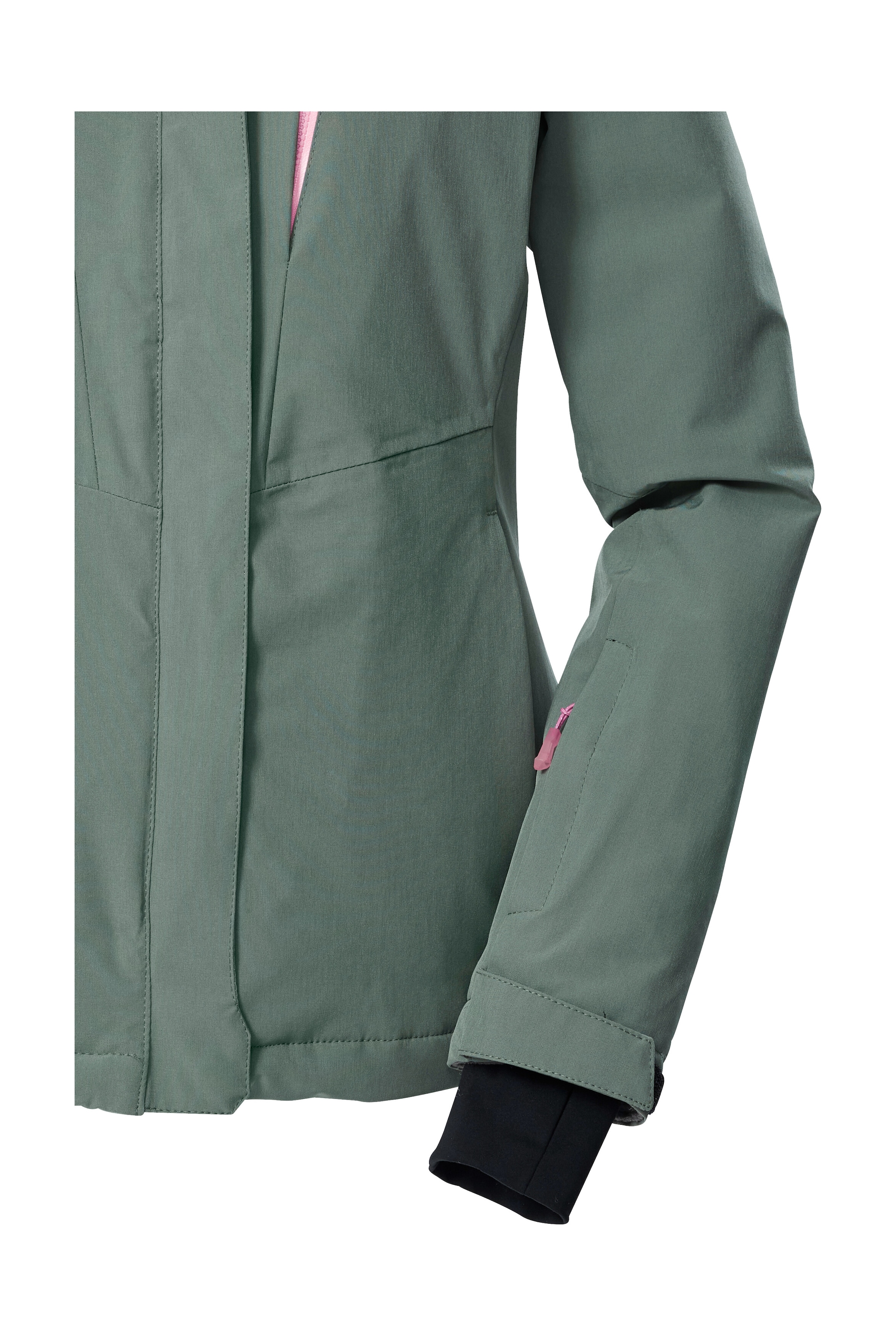 Killtec Skijacke »KSW 25 WMN SKI JCKT«, Atmungsaktive, wasserdichte Skijacke mit abnehmbarer Kapuze