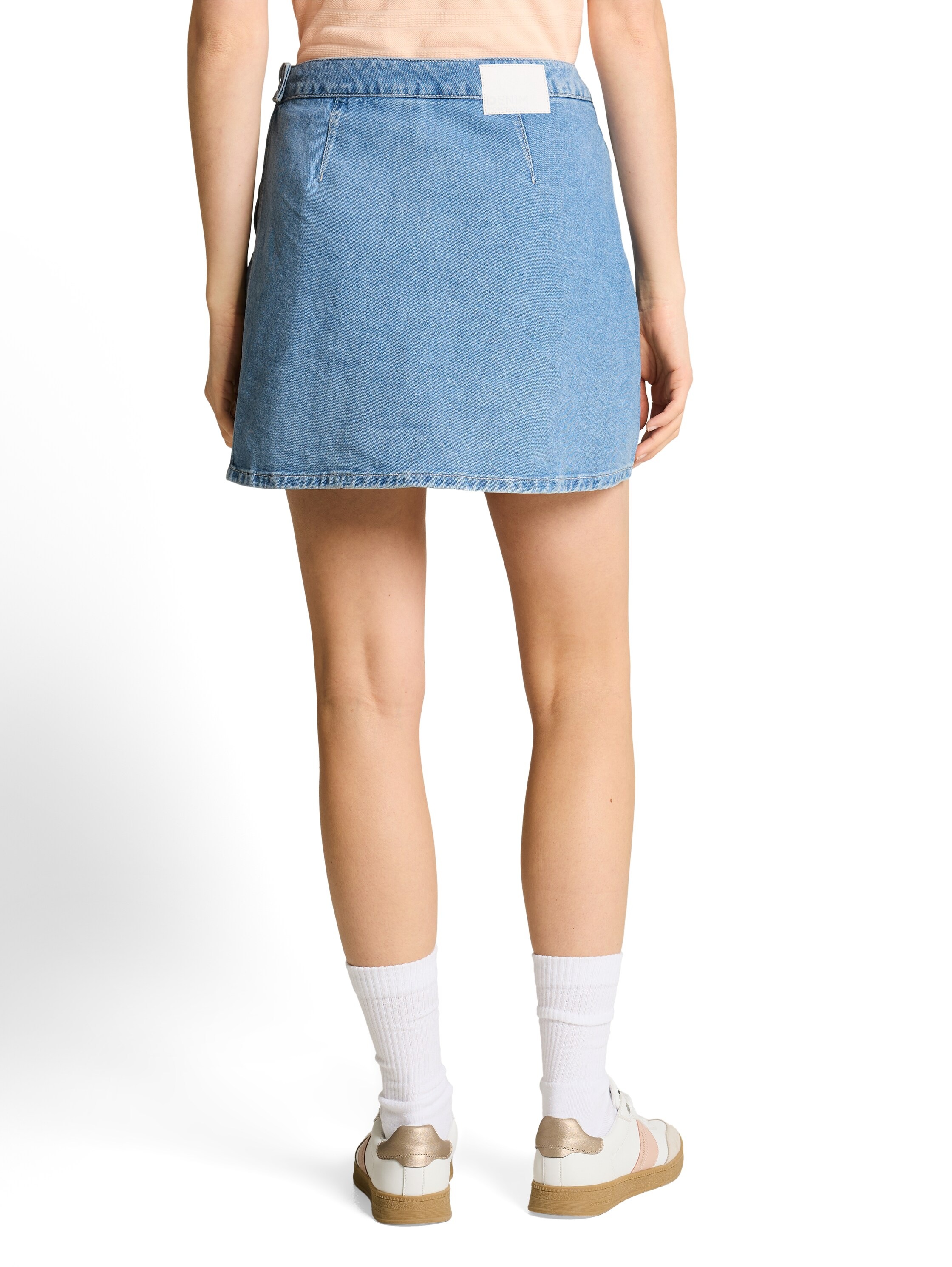TOM TAILOR Denim Jeansshorts Skort mit seitlichem Reißverschluss