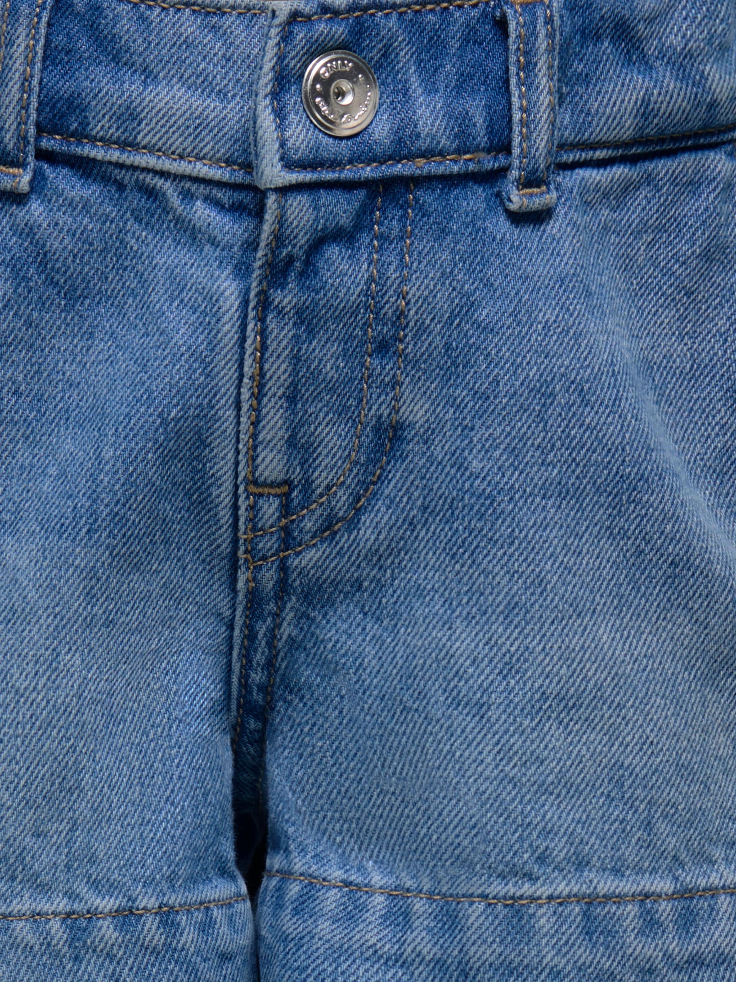 KIDS ONLY Jeansshorts »KOGCOMET HEART WIDE SHORTS DNM DIA3020« mit tollen Herz-Stickereien