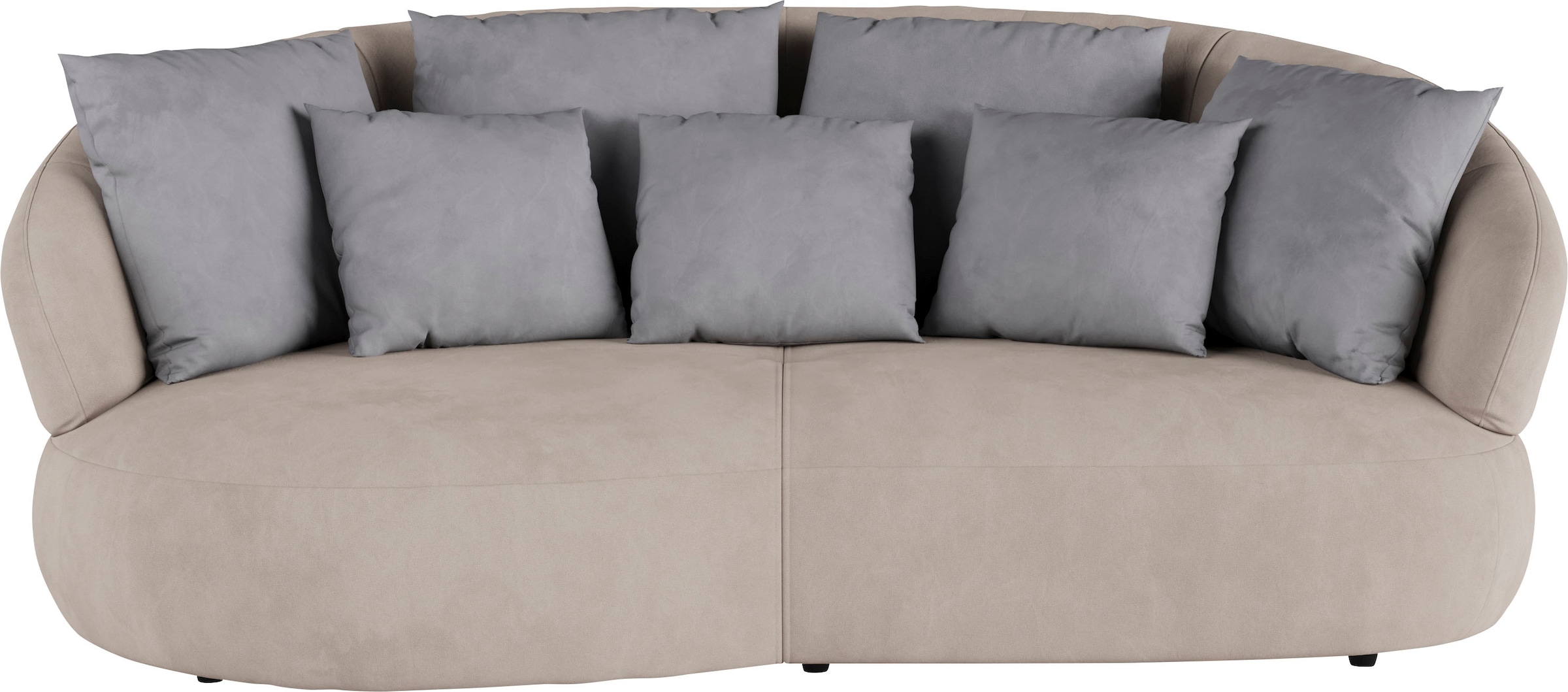 Big-Sofa, weichen Zier- Rückenkissen halbrund, mit bestellen INOSIGN OTTO bei Big-Sofa und Luna«, »La