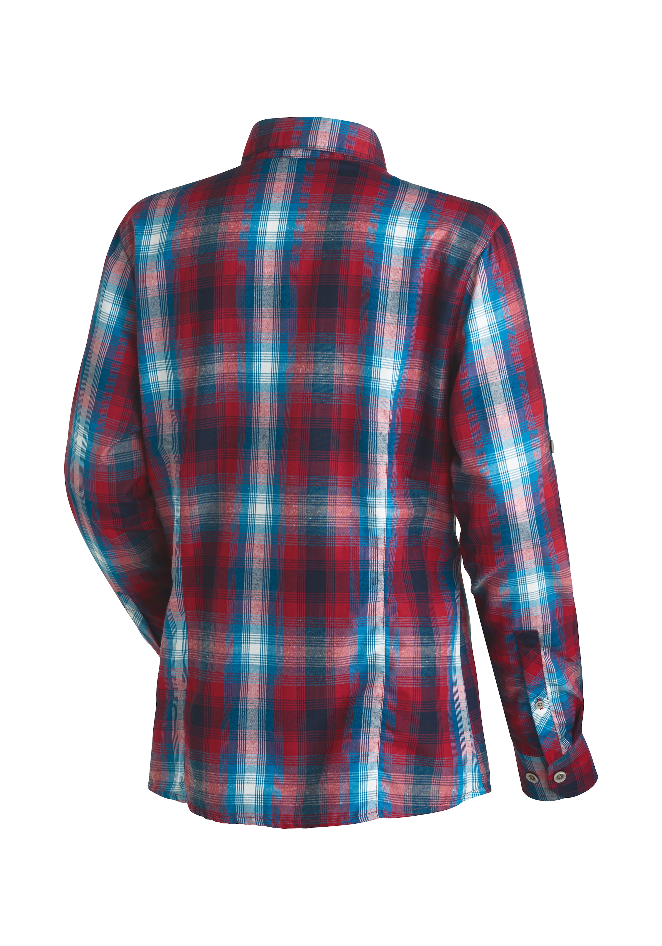 Maier Sports Funktionsbluse »Nanni« Damen Bluse, leichte Langarmbluse, Blusen-Shirt, Karobluse, Reg Fit