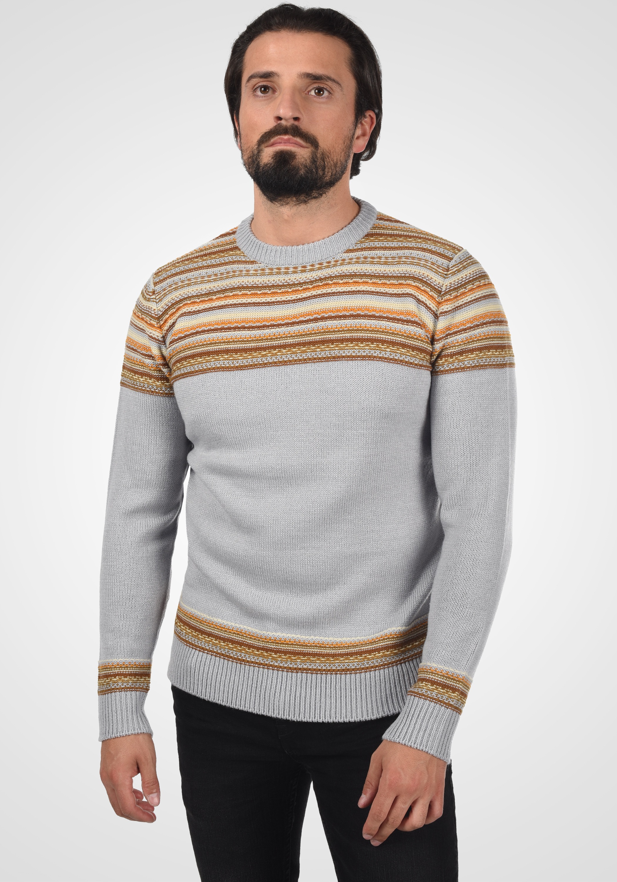 Indicode Strickfleece-Pullover »Strickpullover IDLurdes«