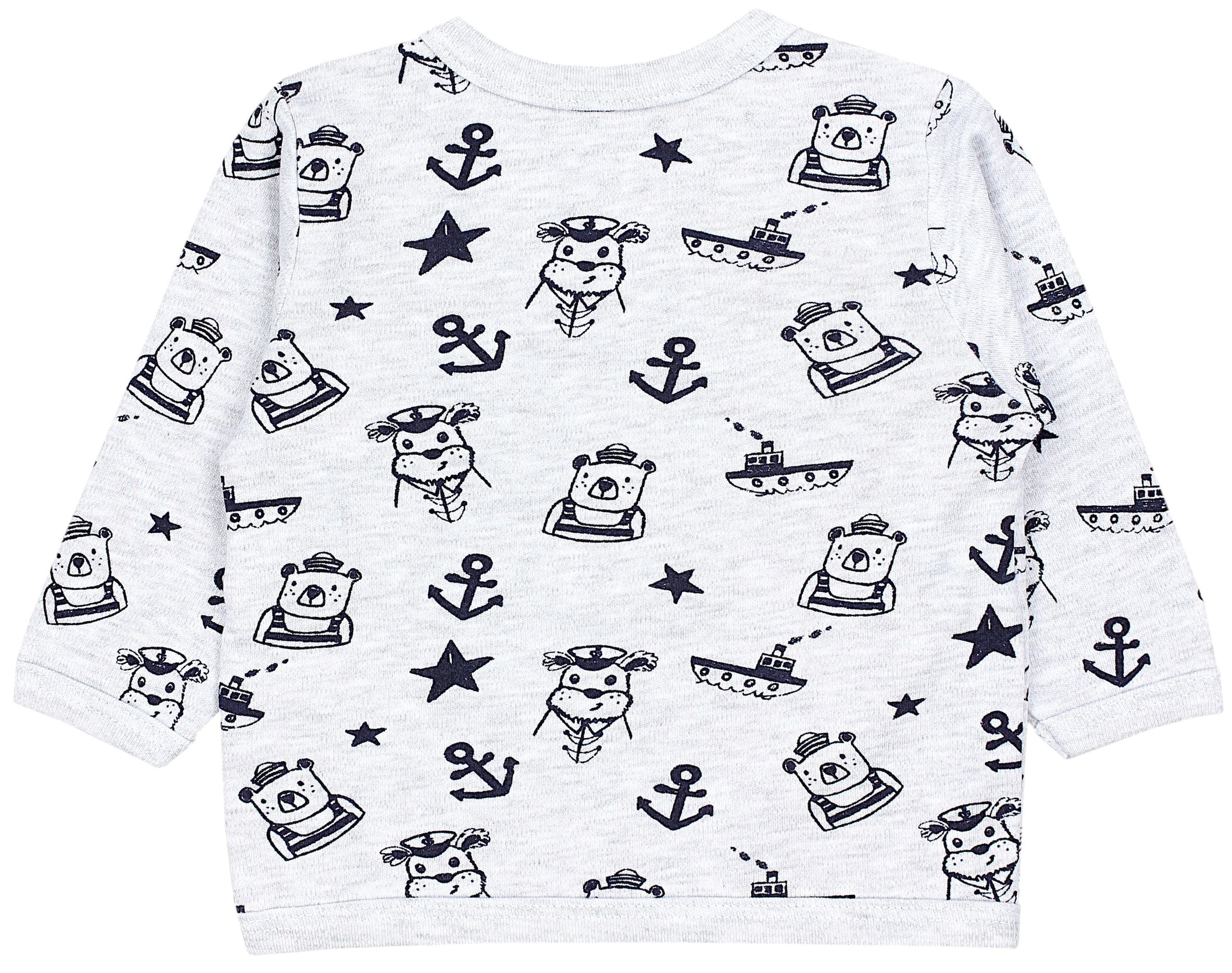 TupTam Wickelshirt »Wickelshirt Baby Jungen Langarm Wickelshirt 5er Set«