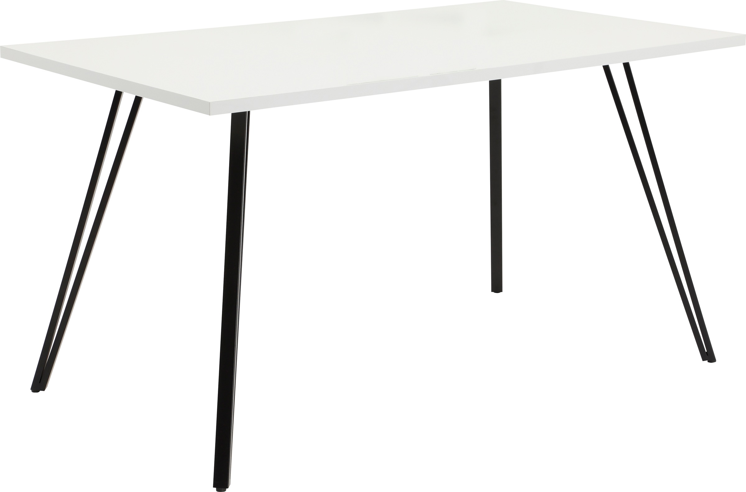 HELA Essgruppe »Jenn«, (5 tlg.), Tisch Hochglanz, 4 Stühle BESTSELLER, Esszimmer Gruppe