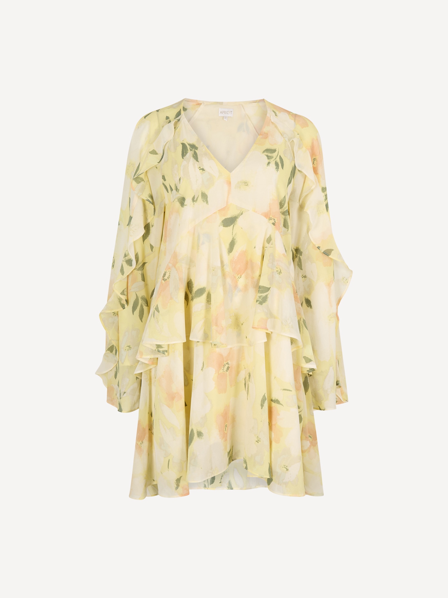 Apricot Minikleid »Minikleid« mit Rüschen