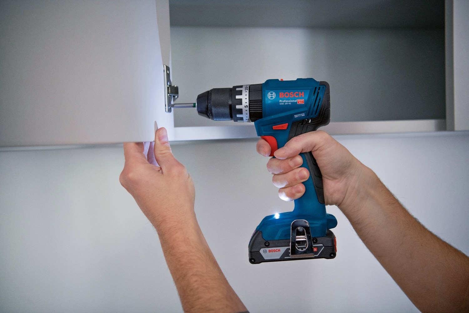 Bosch Professional Akku-Bohrschrauber »»GSR 18V-90 C««, ohne Akku, ohne Ladegerät