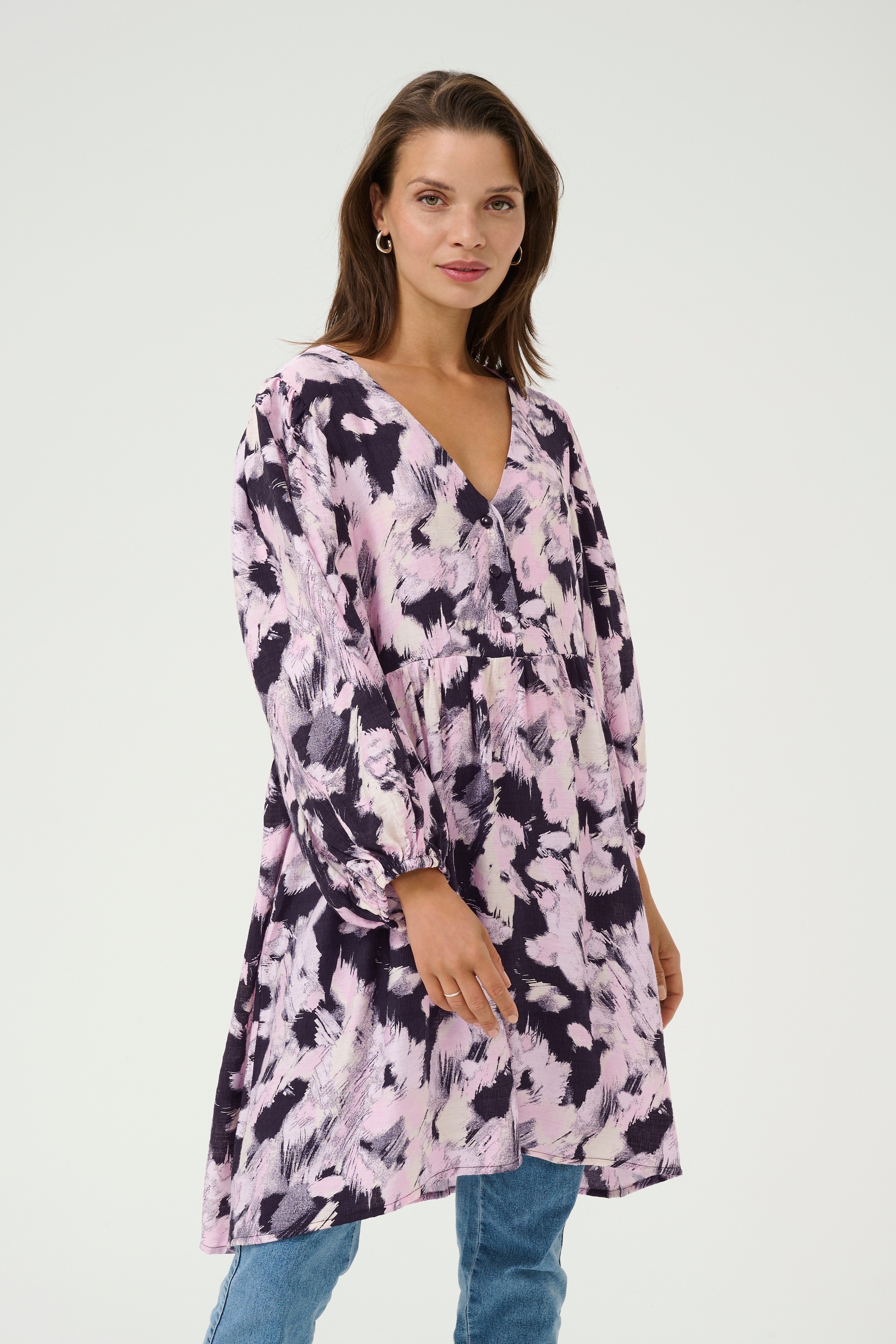 KAFFE Midikleid »Kleid KAvictoria«