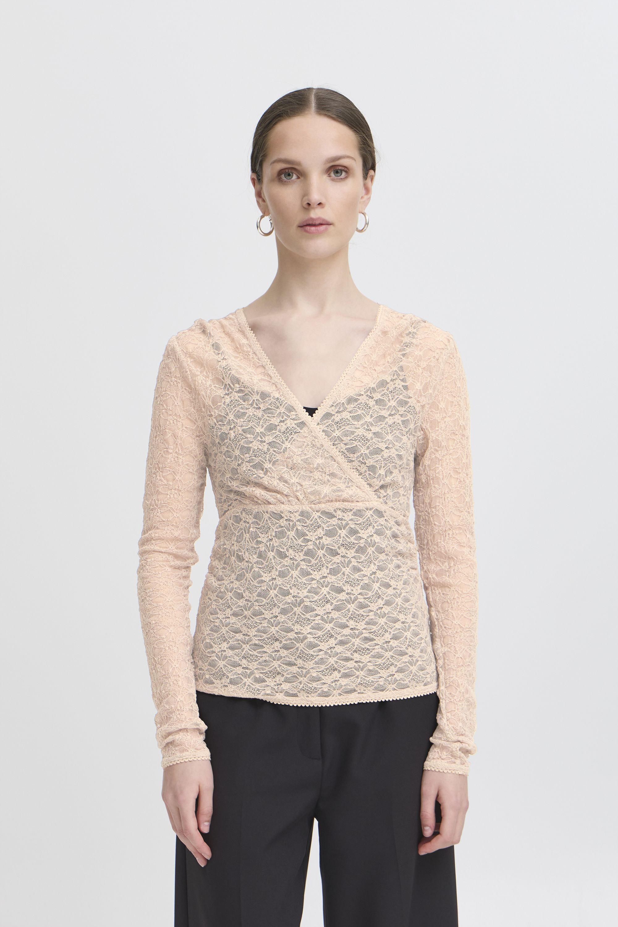 Ichi V-Shirt »V-Shirt IXLACEY«