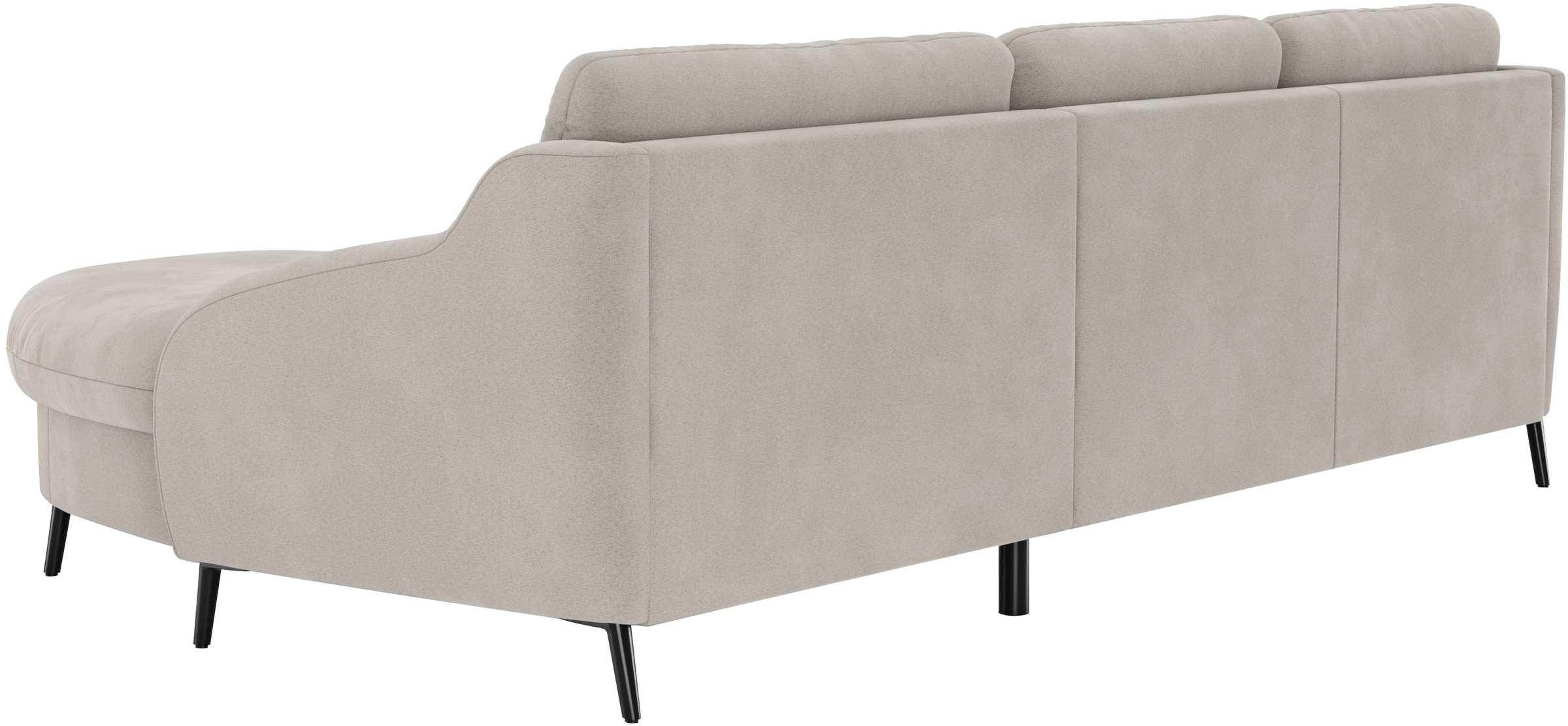 sit&more Ecksofa »Soul L-Form« wahlweise mit Bettfunktion