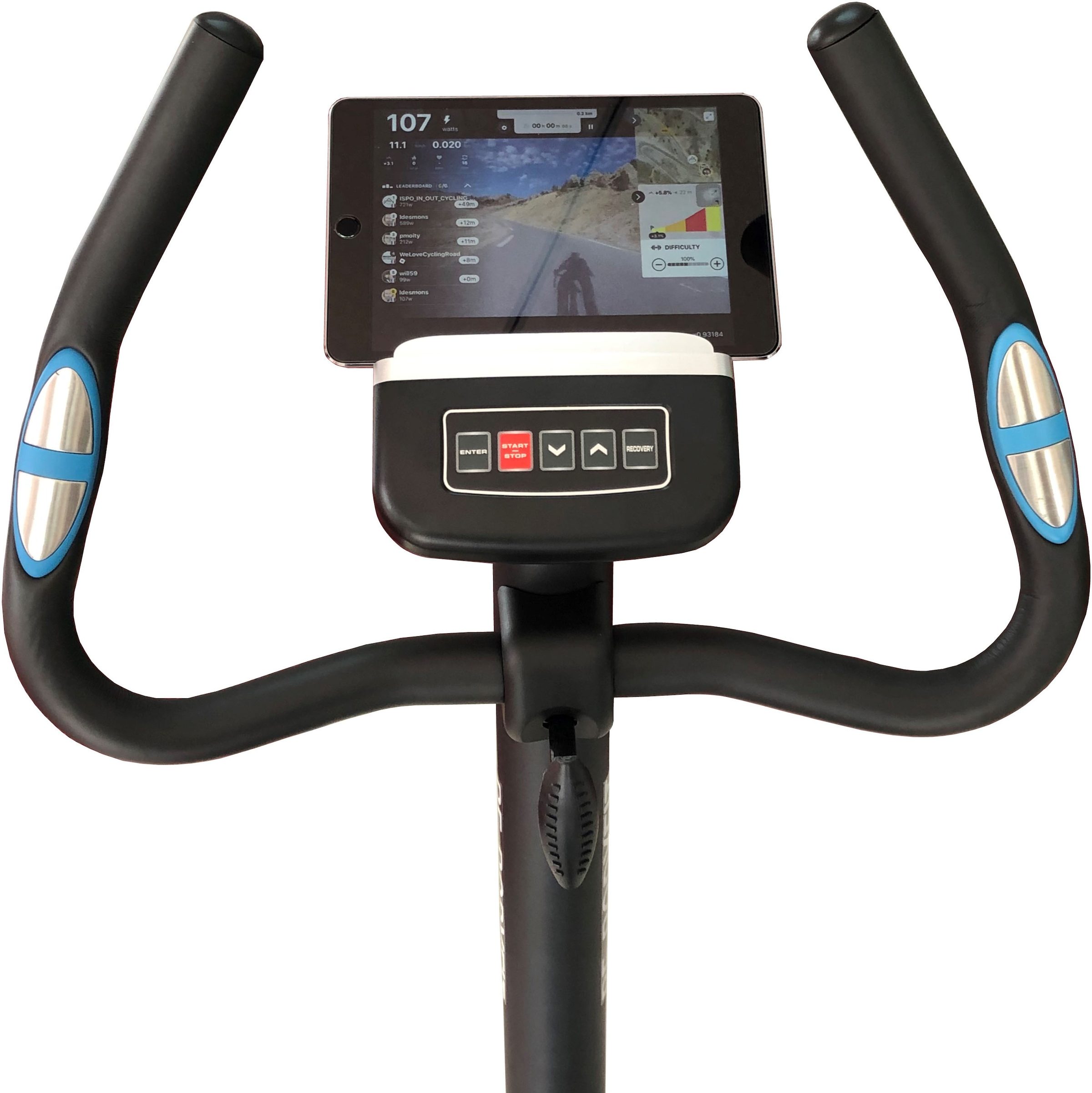 STAMM BODYFIT Heimtrainer »TORONTO 500 deluxe«, (mit Tablet-Halterung), Schwungmasse ca. 11 kg, 24 Widerstandsstufen