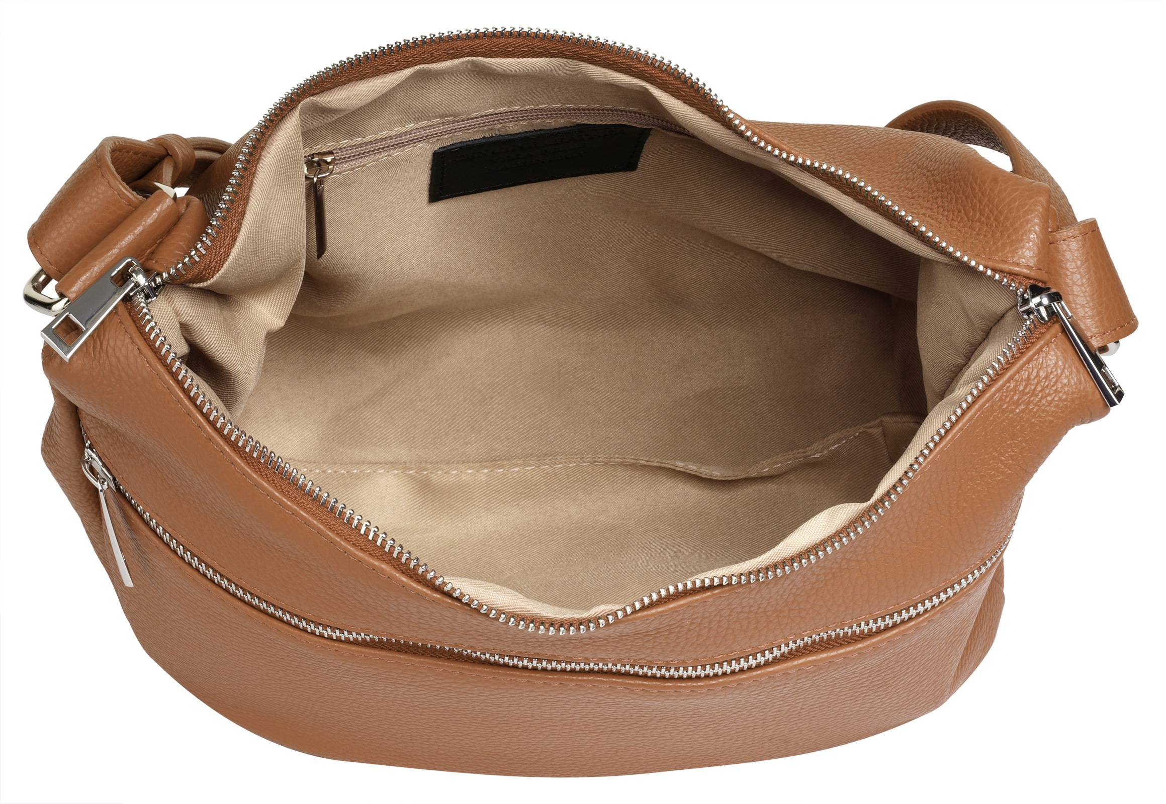 Samantha Look Shopper echt Leder, Made in Italy