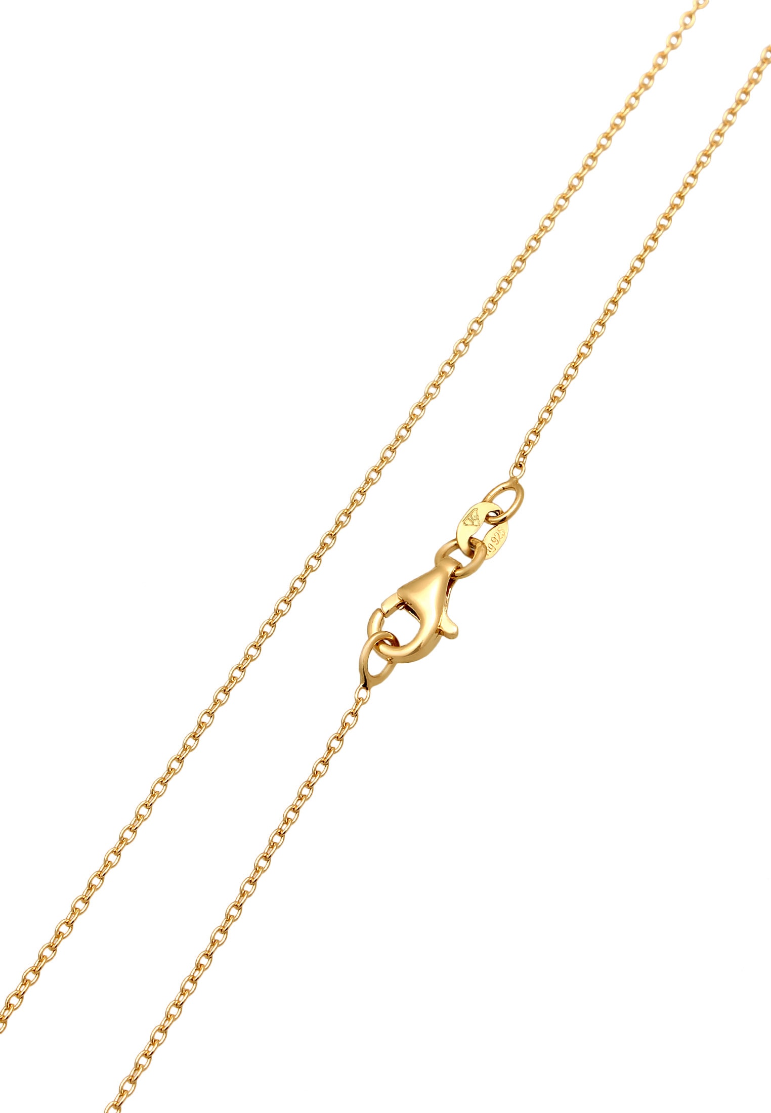 Elli Kette ohne Anhänger »Halskette Ankerkette Basic 925 Sterling Silber«
