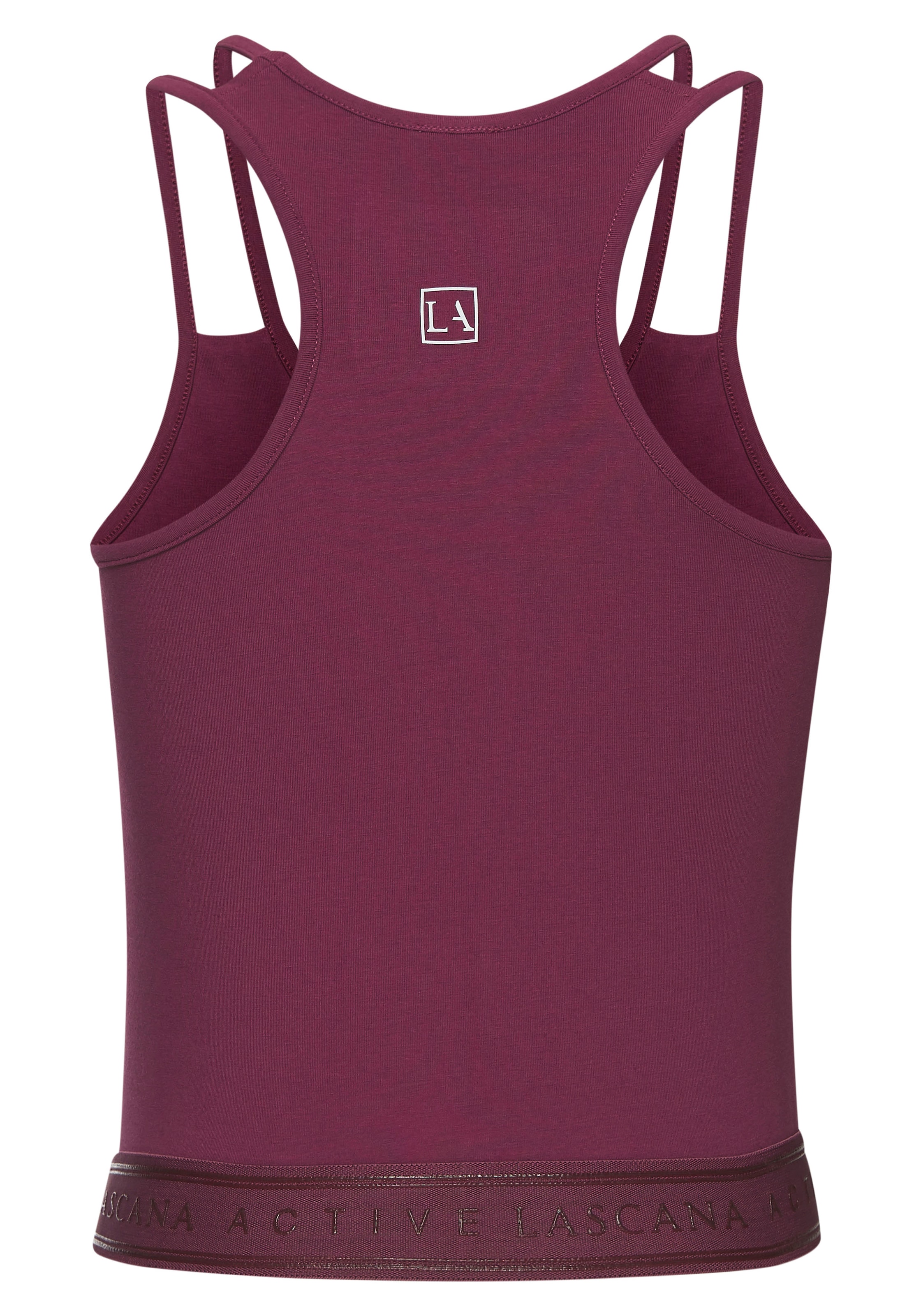 LASCANA ACTIVE Crop-Top, mit Teilungsnaht