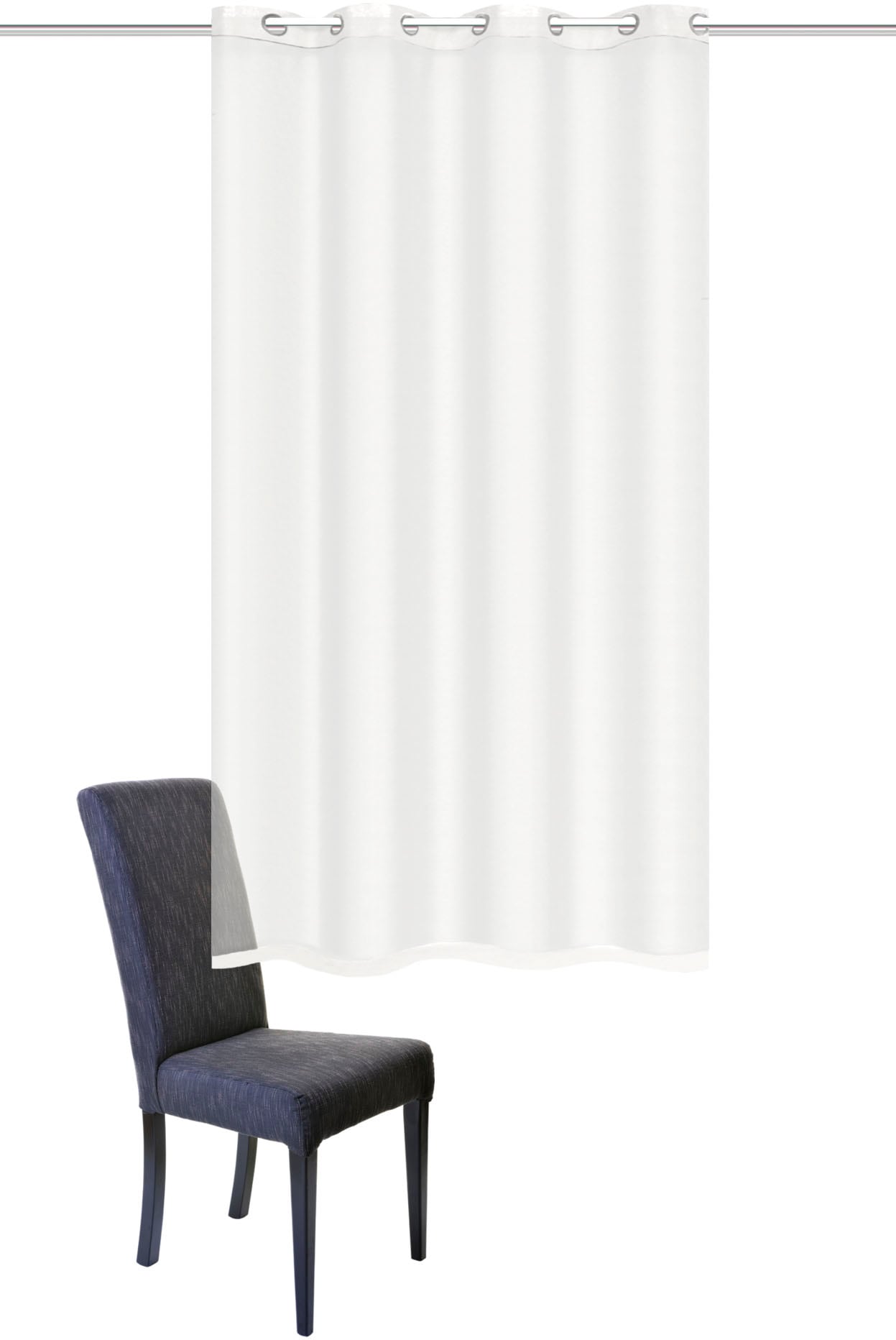 HOME WOHNIDEEN Gardine »DOLLY« Ösen 1 Stk. tlg. transparent