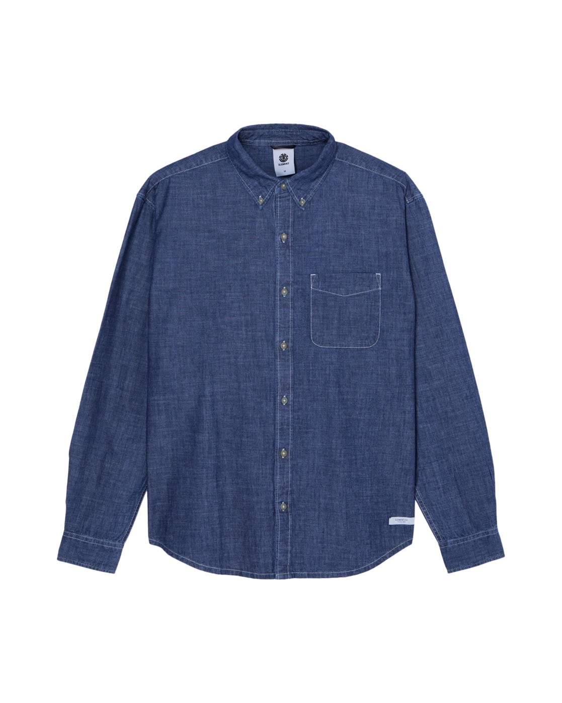 Element Langarmhemd »Button Down Regular Chambray«