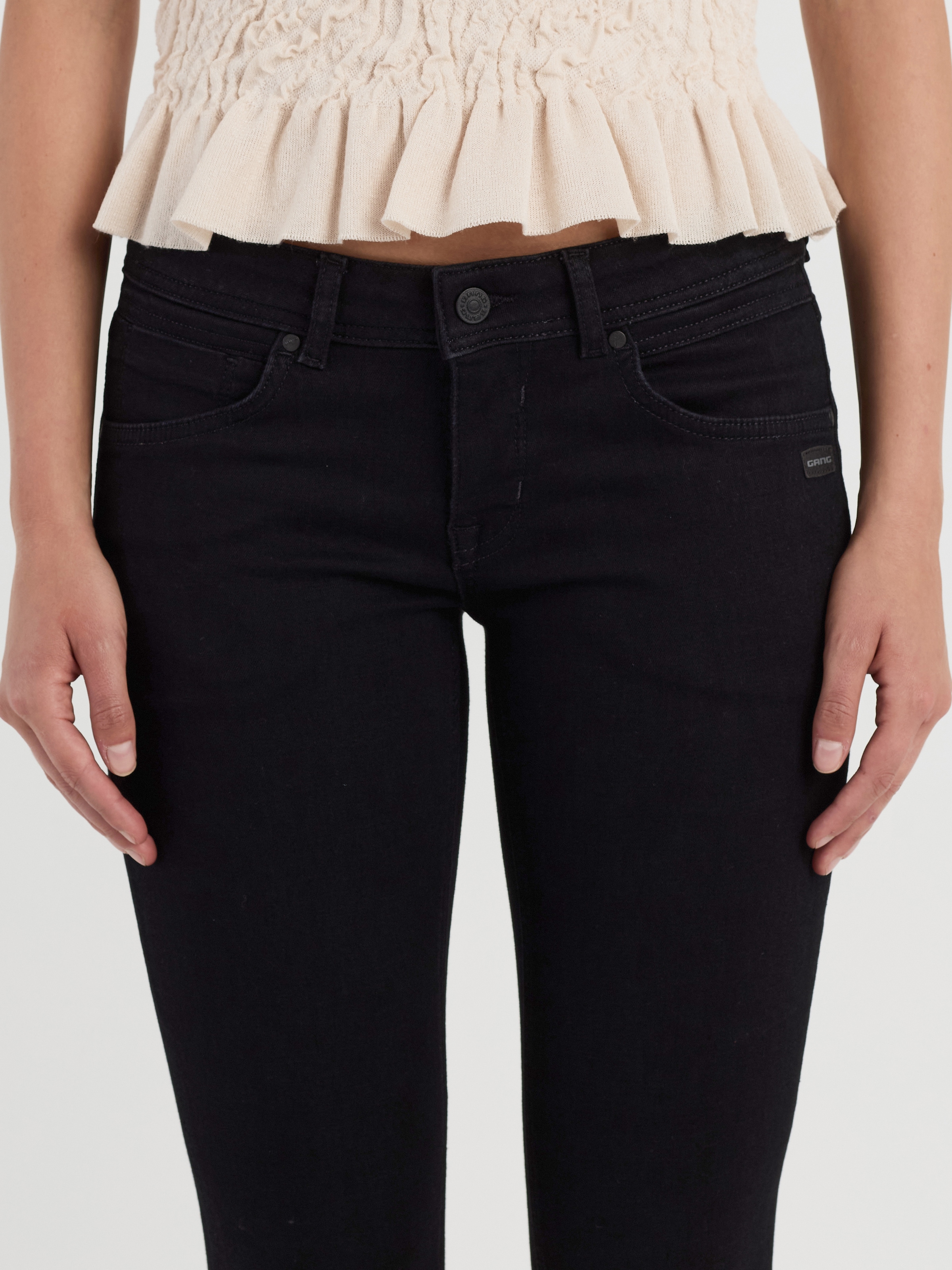 GANG Skinny-fit-Jeans »94FAITH CROPPED« mit verkürzter Beinlänge