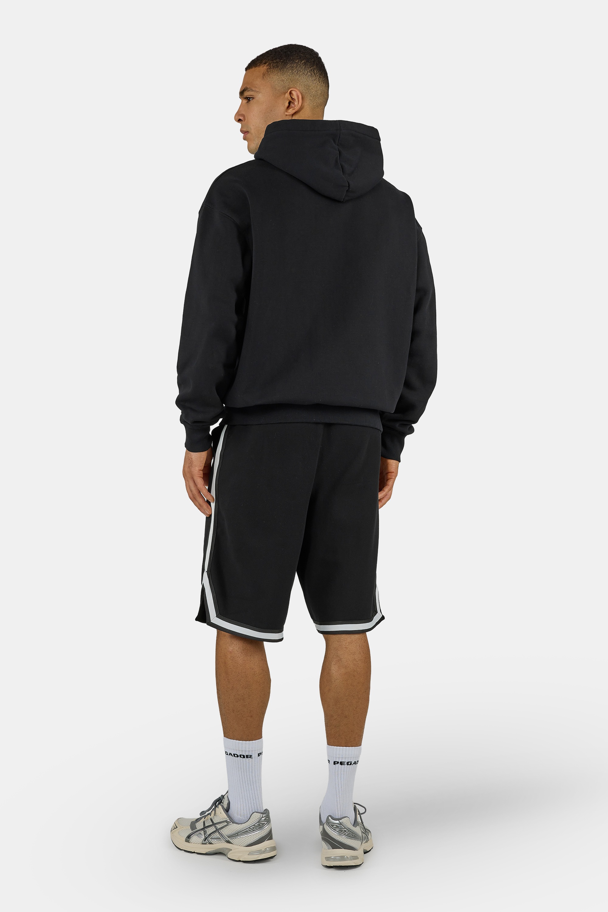 PEGADOR Kapuzensweatjacke »Logo Oversized Sweat Jacket« Baumwollmischung, oversize