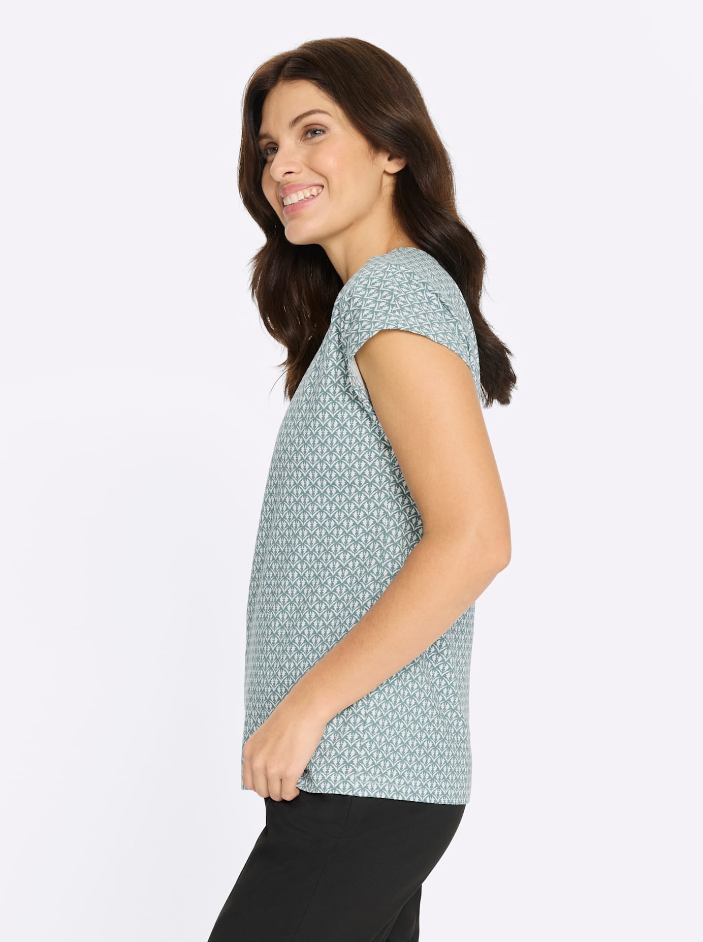 Classic Basics Rundhalsshirt »Rundhals-Shirt« 1 tlg.