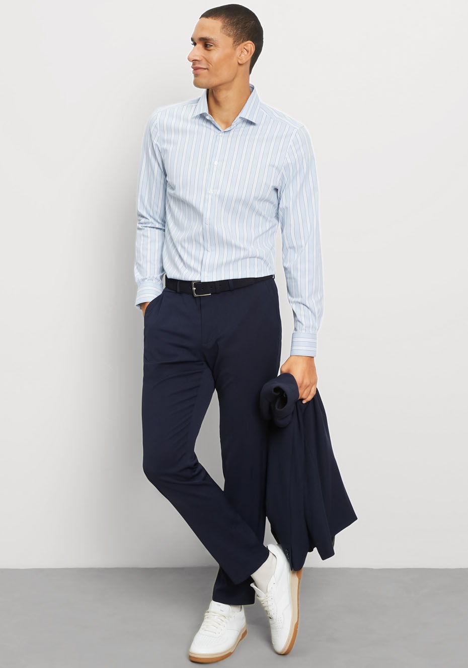 OLYMP Businesshemd »Level 5« im modischen Streifendesign