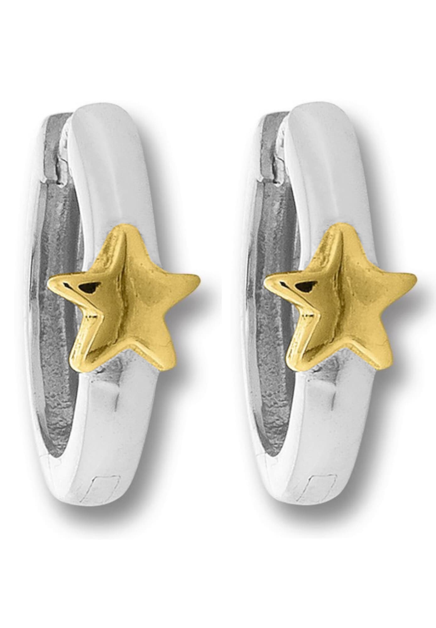 ONE ELEMENT Paar Creolen »Stern Ohrringe   Creolen aus 925 Silber«