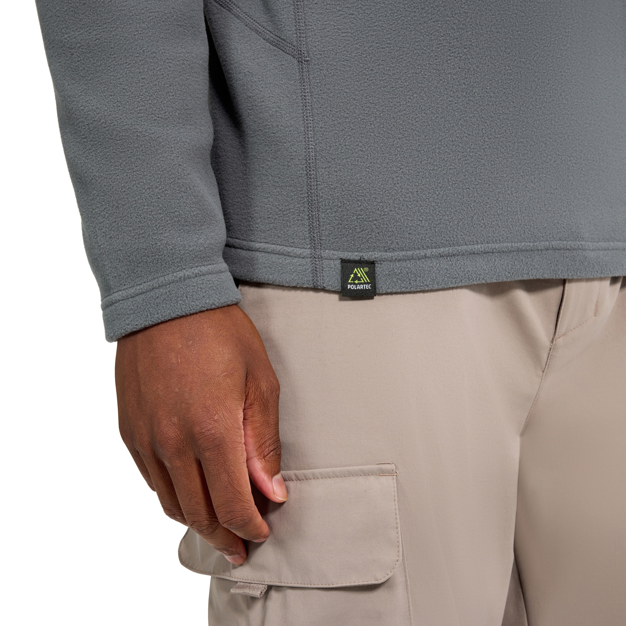 Berghaus Strickfleece-Pullover aus Polyester, mit Half-Zip, aus Polartec® Classic Microfleece