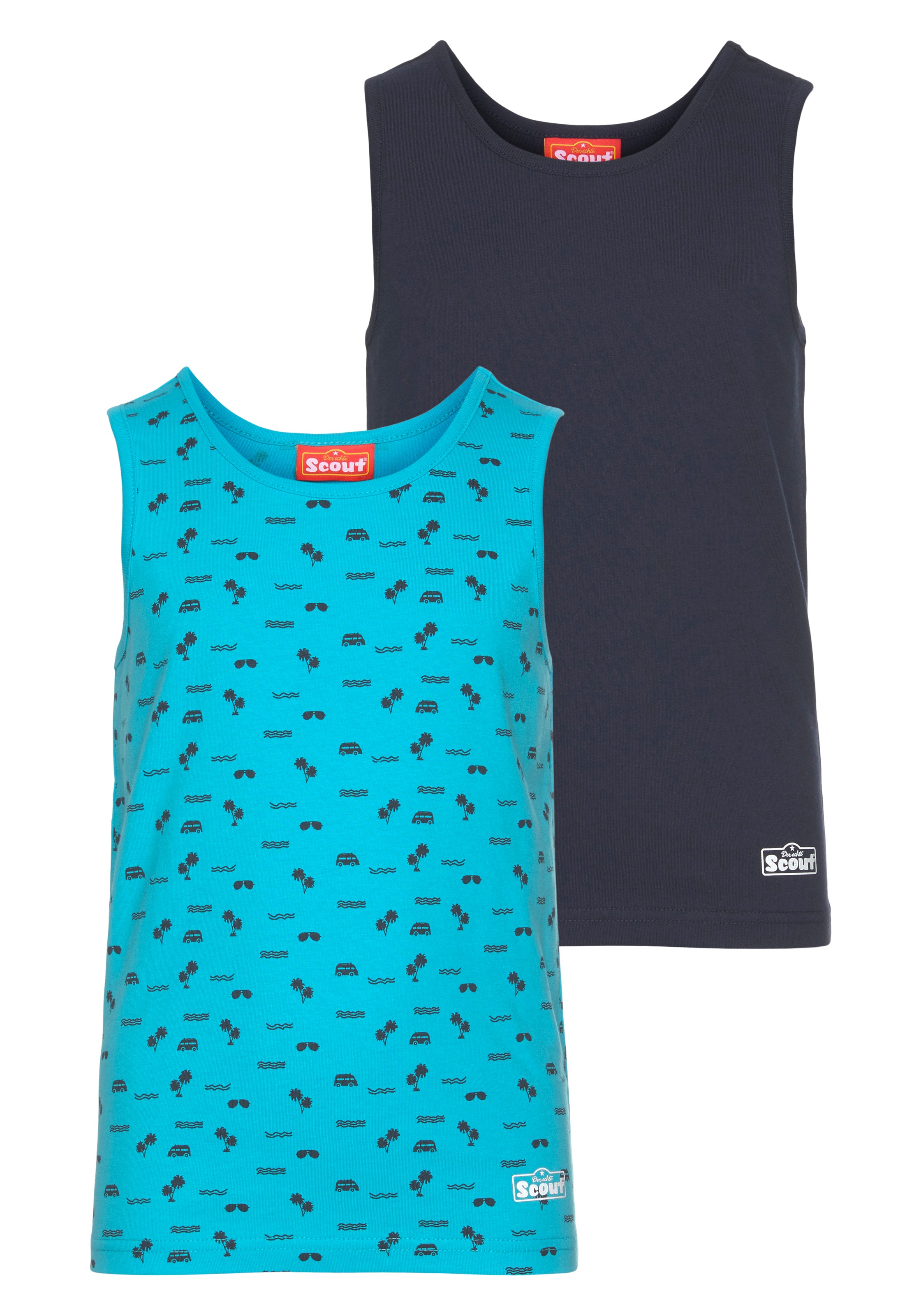 Scout Tanktop »SUMMER«, (Packung, 2er-Pack)