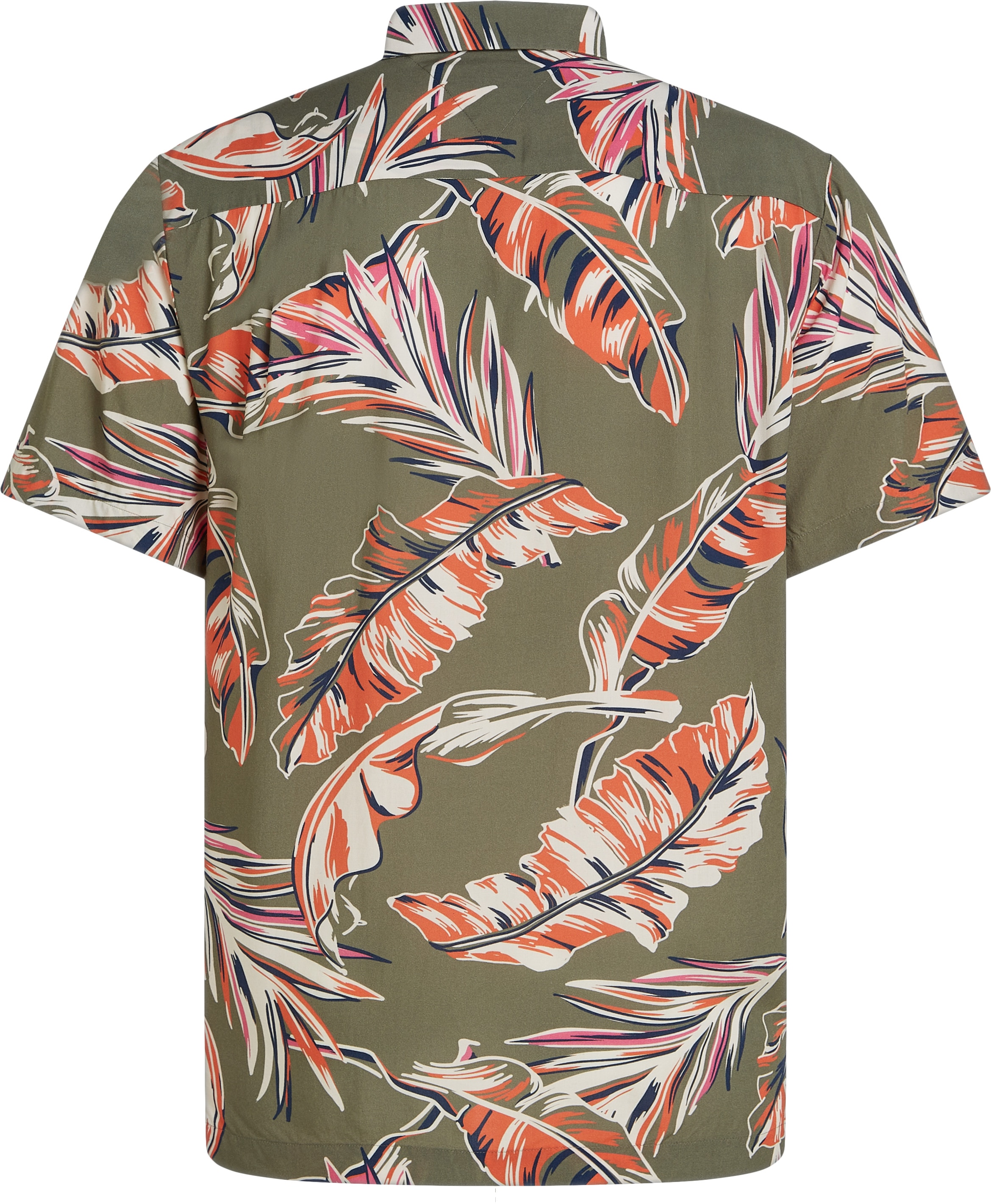 Tommy Hilfiger Kurzarmhemd »LIGHTWEIGHT LEAF AOP SS SHIRT«, modischer Blätter-Print