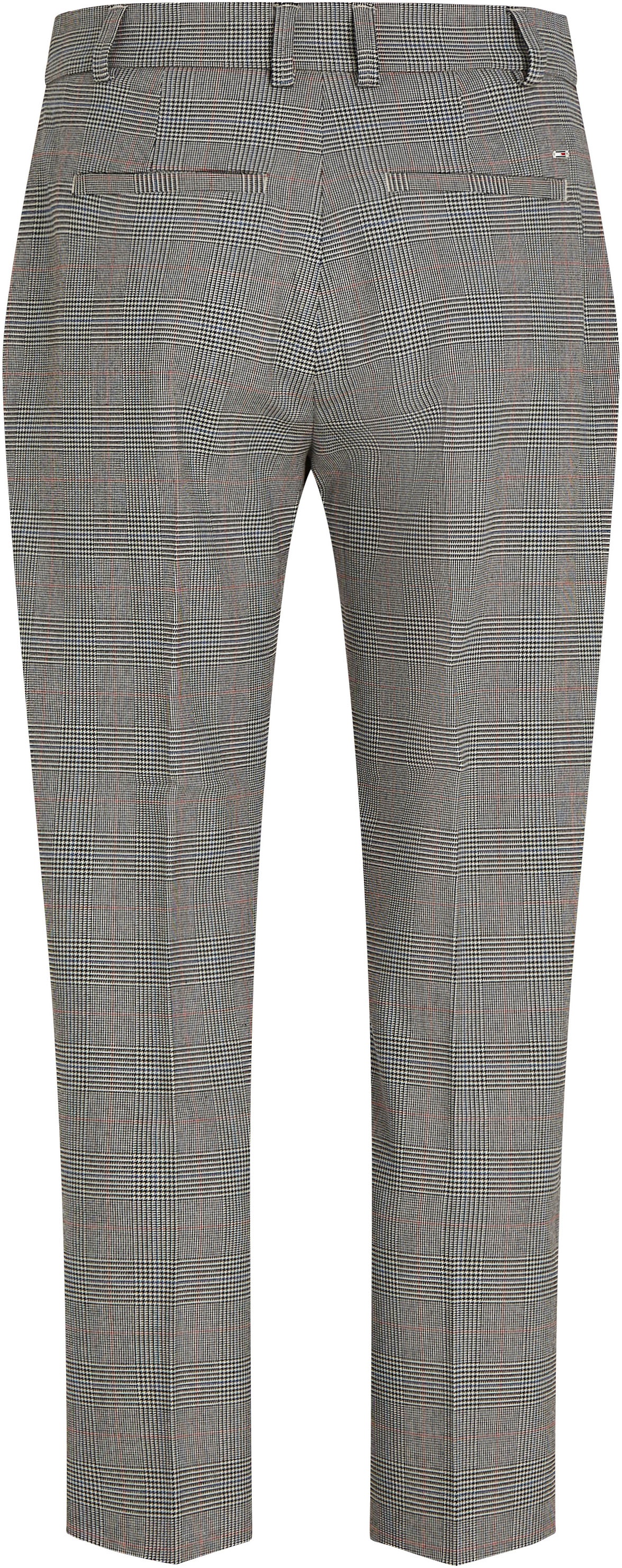 Tommy Hilfiger Webhose »POW CHECK SLIM STRAIGHT PANT«, (Global Serie TH WOMEN), im Karodessin