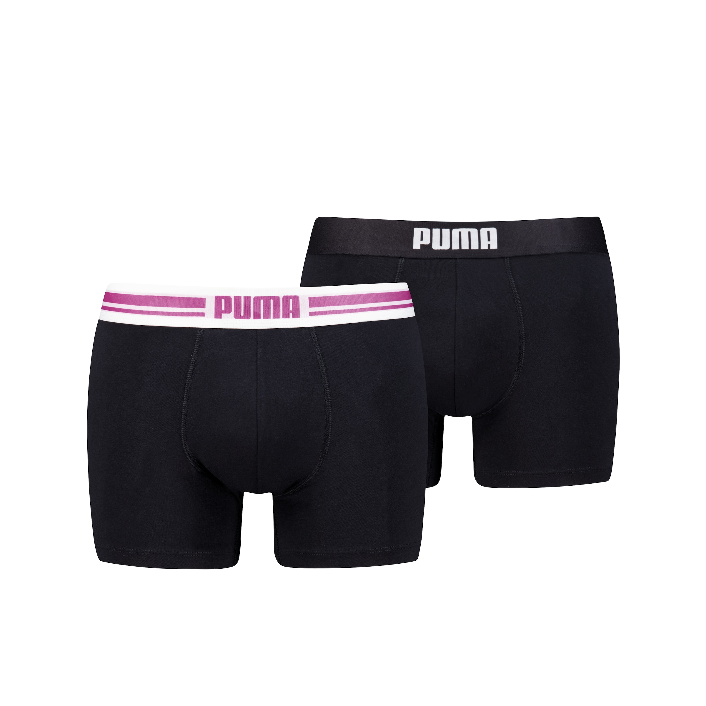 PUMA Boxershorts »PUMA MEN EVERYDAY PLACED LOGO BOXERS 2P« mit Logo Webbund