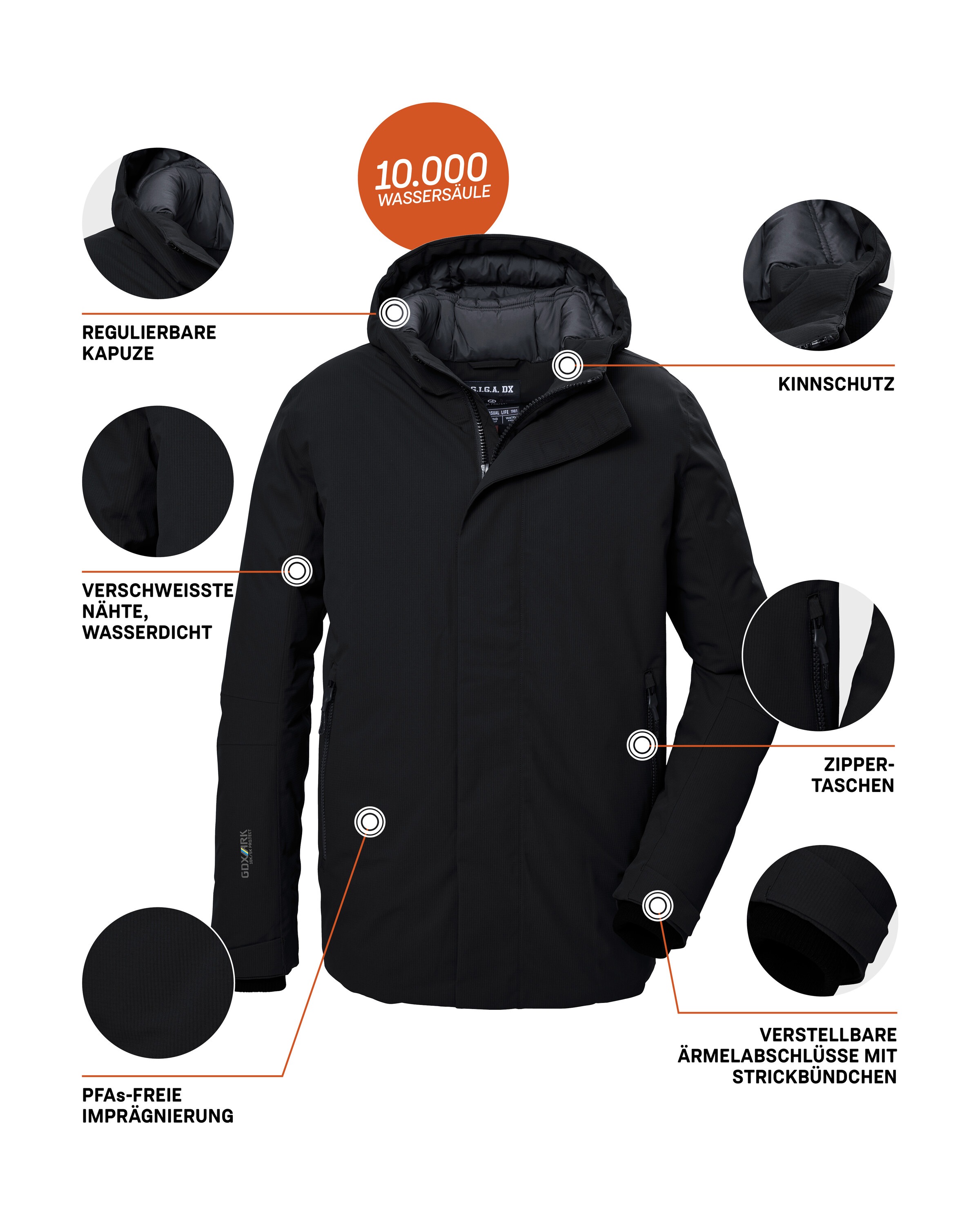 G.I.G.A. DX by killtec Funktionsjacke »GW 11 MN JCKT«