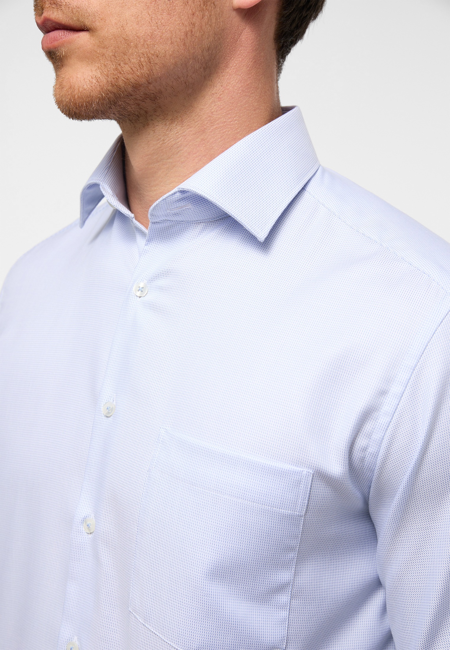 Eterna Langarmhemd »MODERN FIT«, NON IRON (bügelfrei)