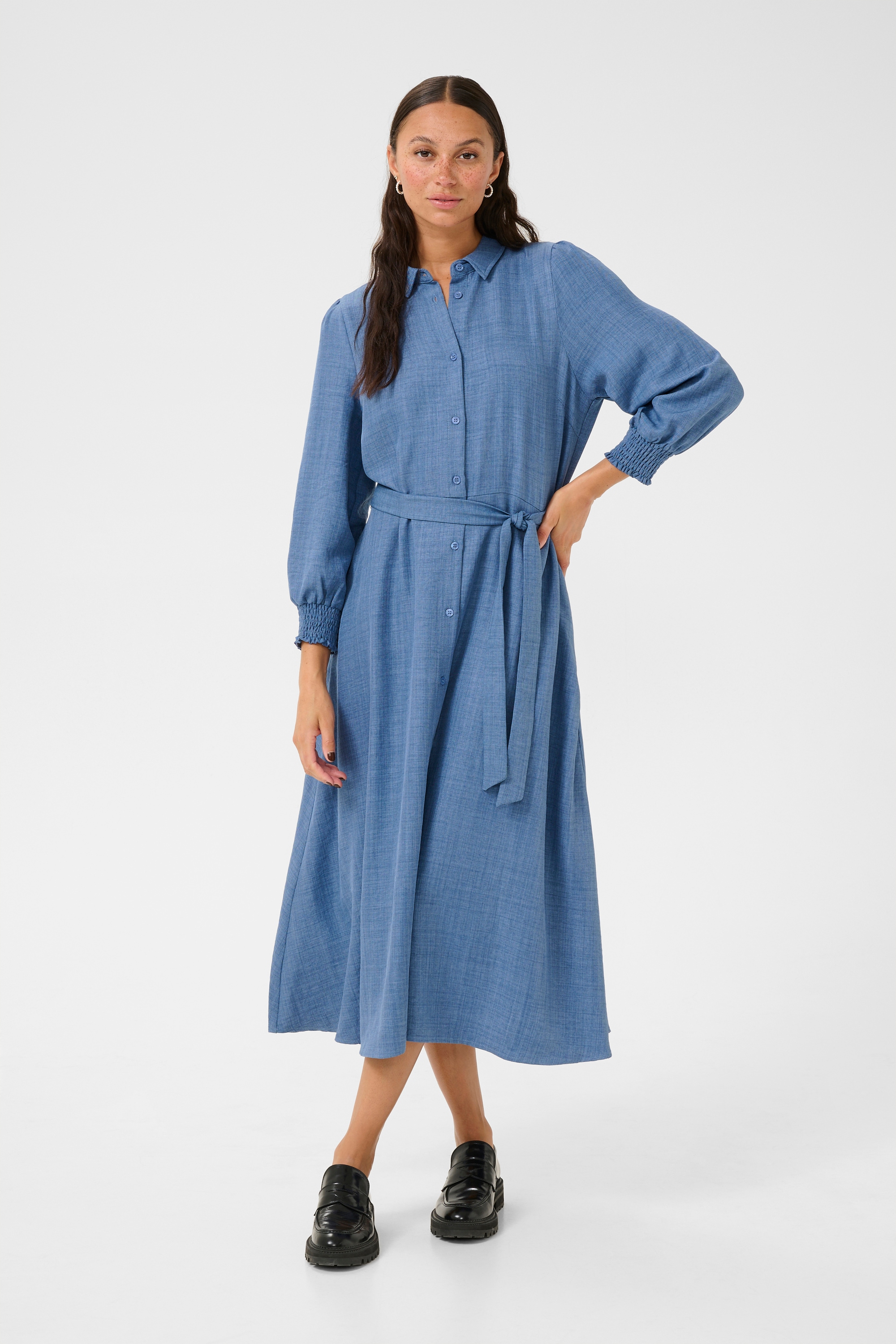 KAFFE Midikleid »Kleid KAellen«