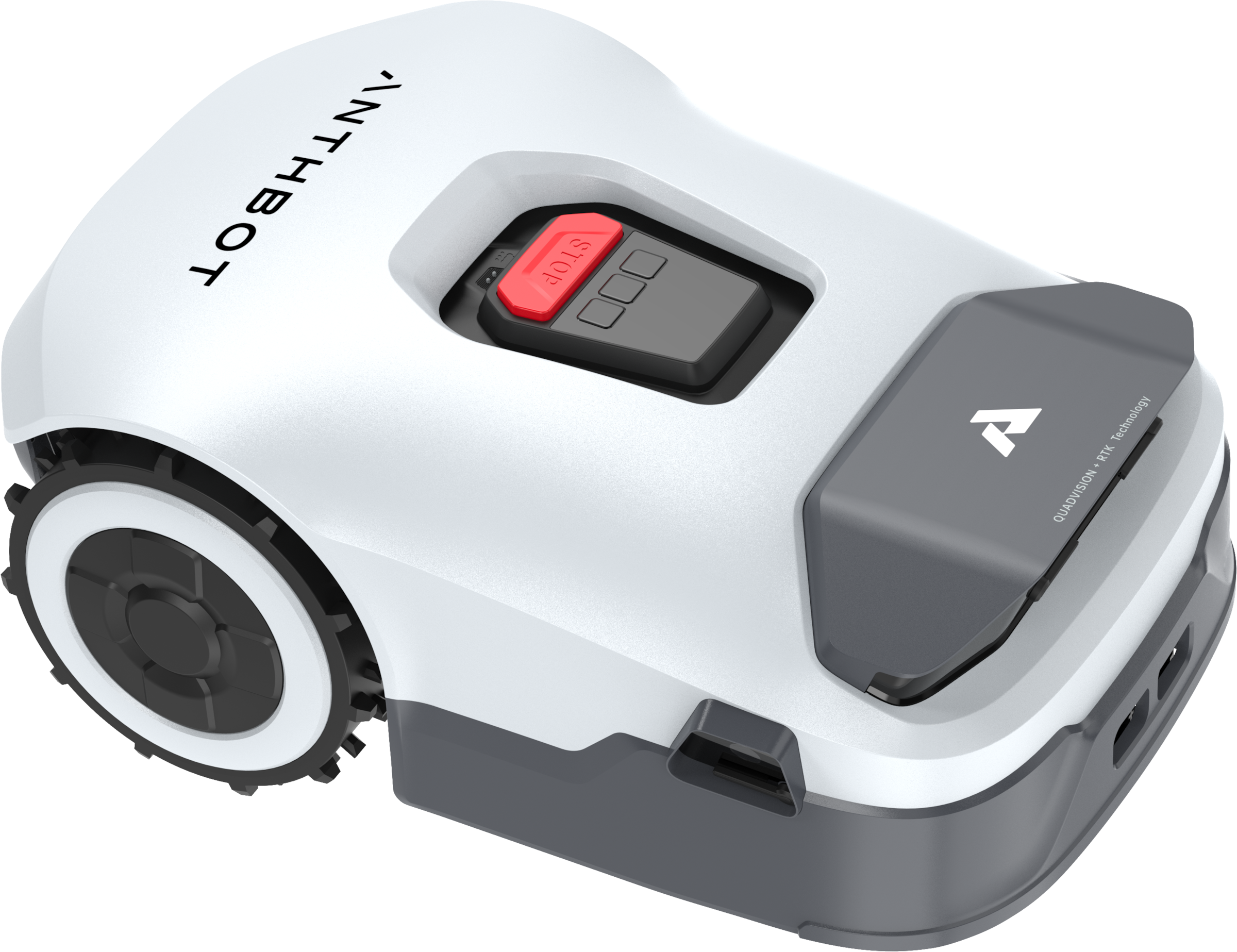 Anthbot Rasenmähroboter »90ANT-LMGenie3000« KI‑Hindernisvermeidung, Multi‑Zonen-Verwaltung,   Kabellose Installation, Full‑Band‑RTK mit 4 KI‑Kameras