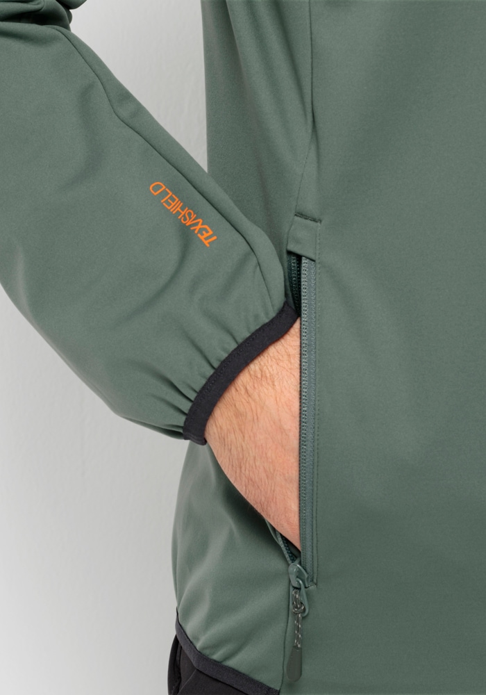 Jack Wolfskin Softshelljacke »FELDBERG HOODY M«, mit Kapuze