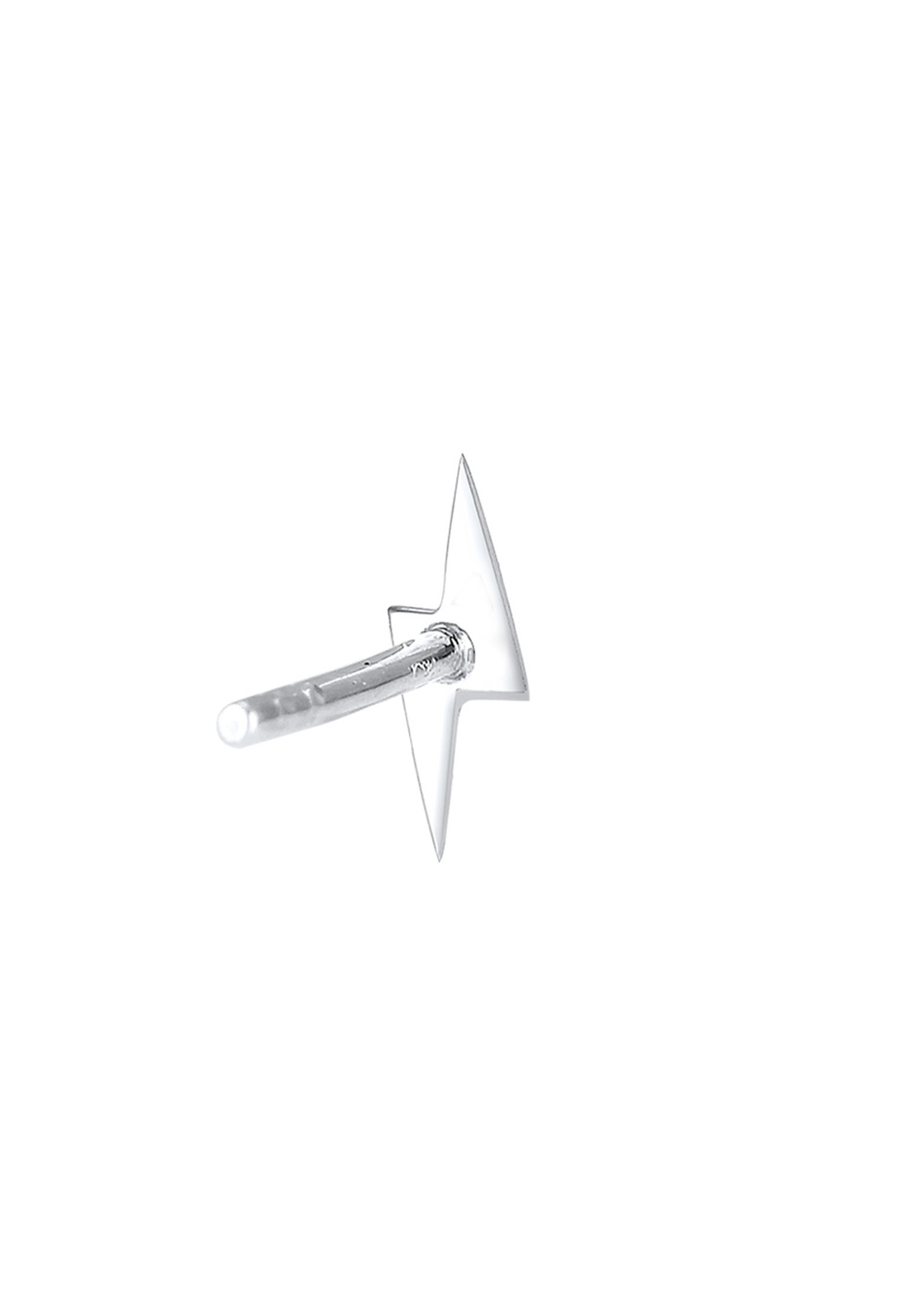 Elli Piercing-Set »Ohrringe Single Ohrstecker Blitz 925 Silber«