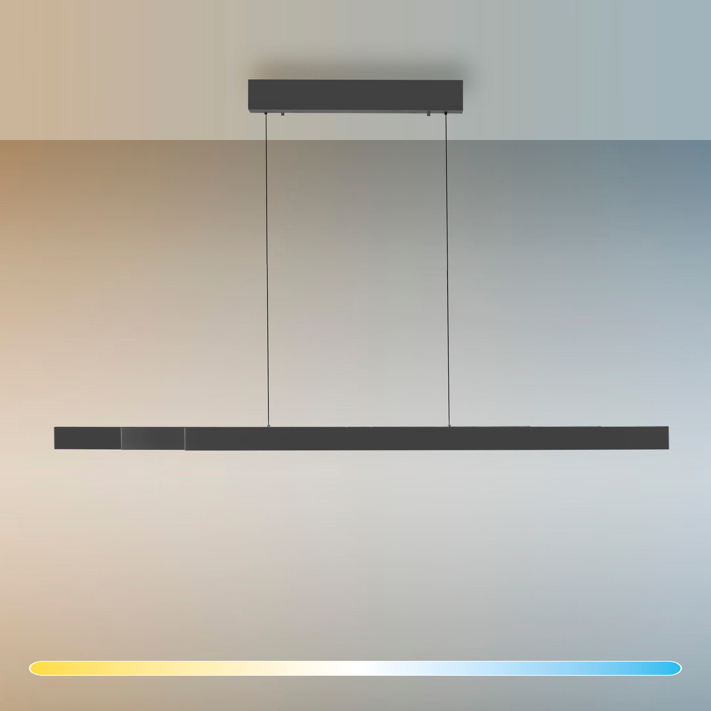 Paul Neuhaus LED Pendelleuchte »Adriana Square« LED-Board 1 Stk. warmweiß - kaltweiß Touchdimmer, CCT 2700-5000K, getrennt schaltbar, Memory, Comfort -Lift