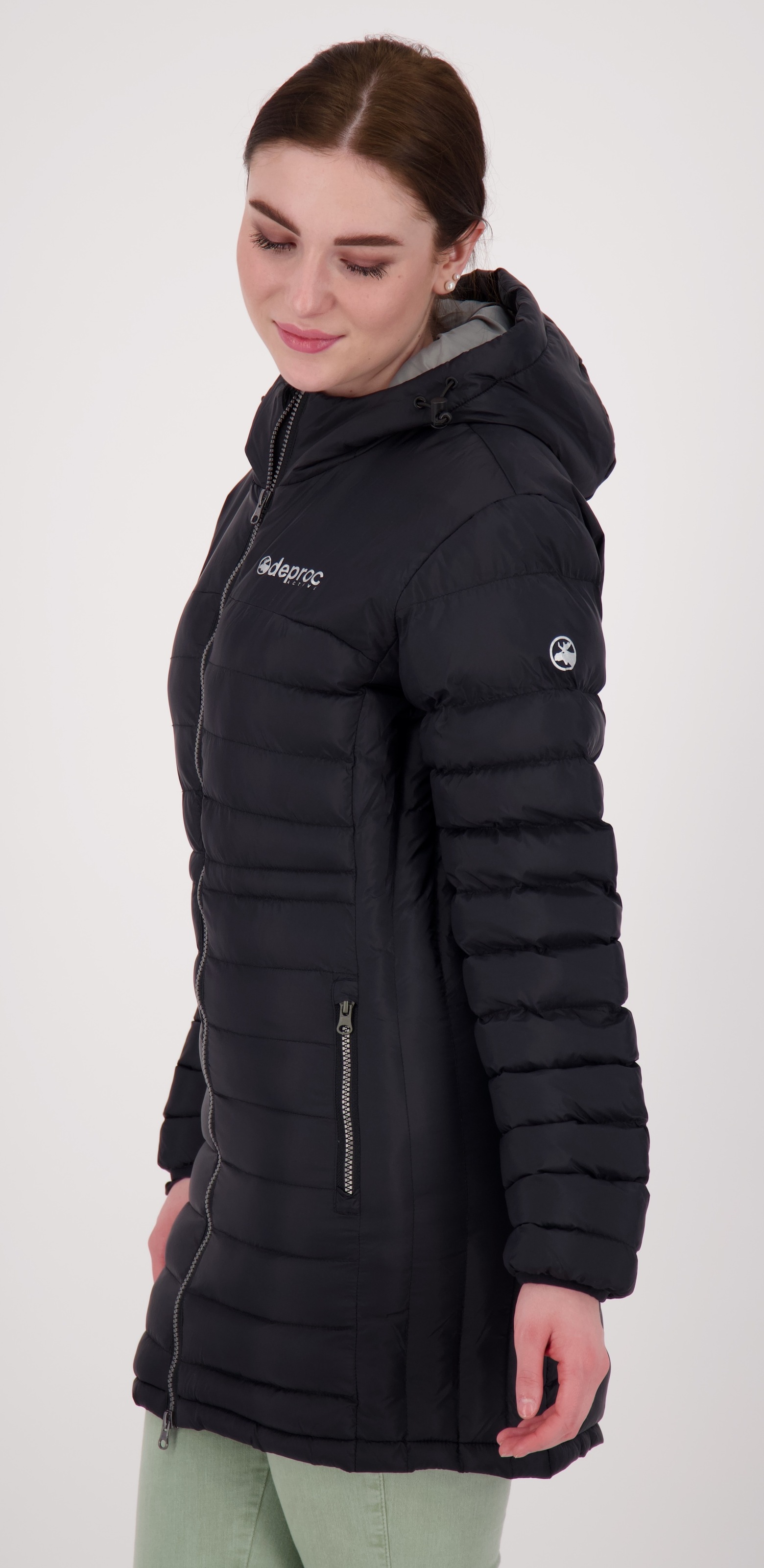 DEPROC Active Steppjacke »GILMOUR III NEW LONG« auch in Großen Größen erhältlich