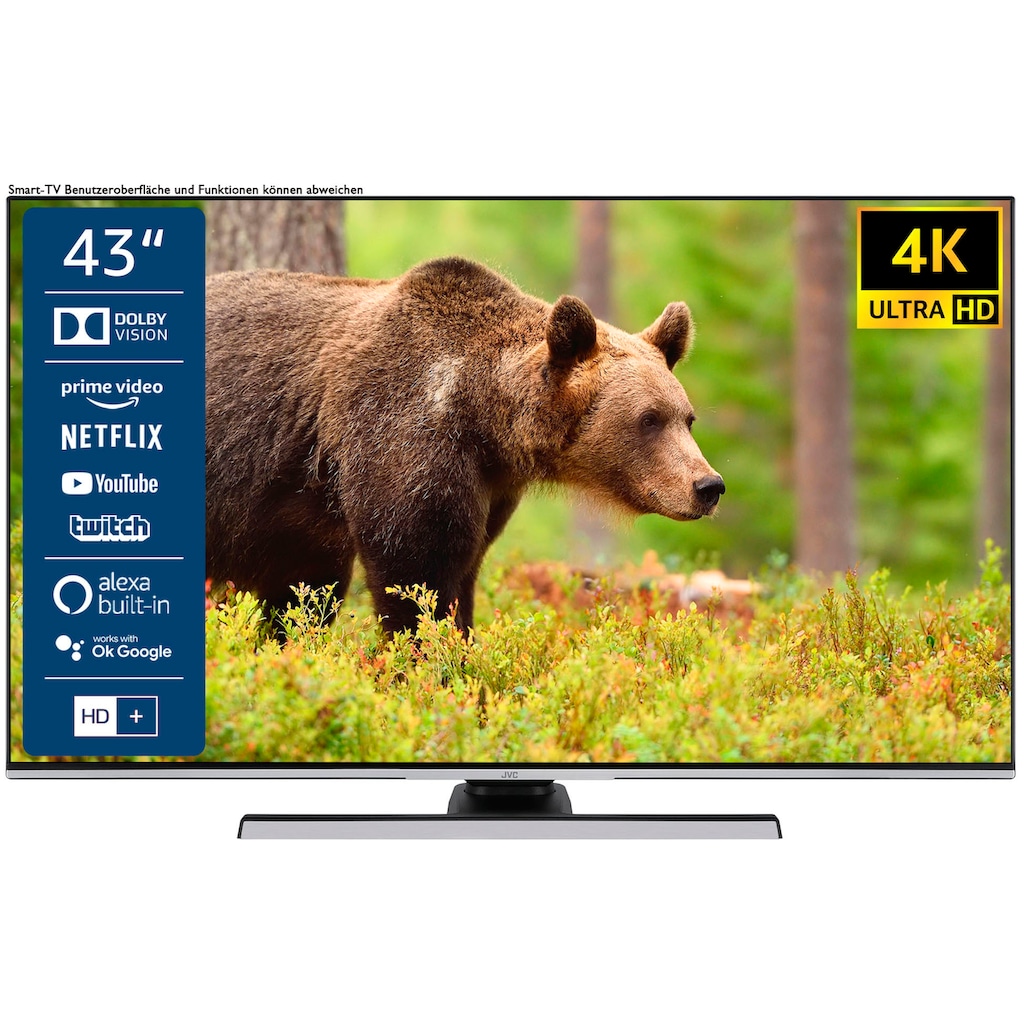 JVC LED-Fernseher »LT-43VU8155«, 108 cm/43 Zoll, 4K Ultra HD