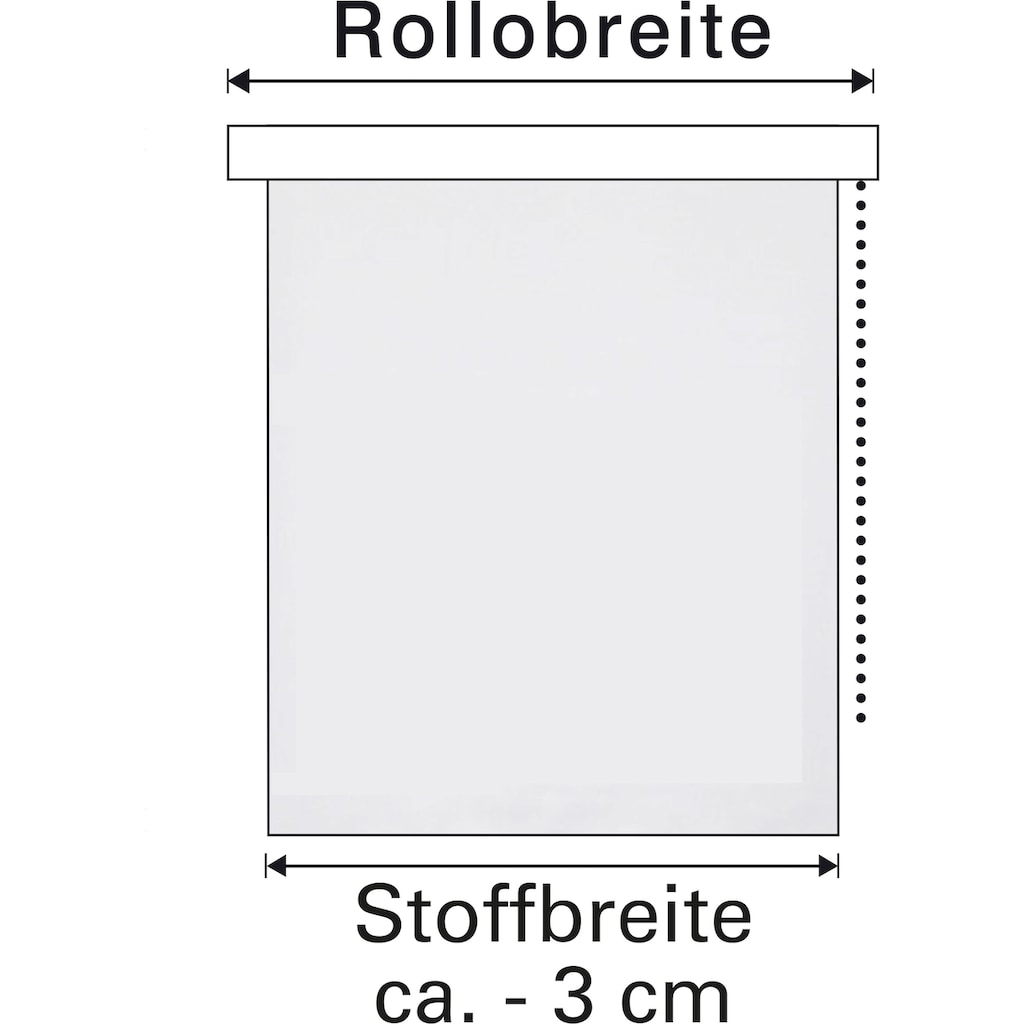 GARDINIA Seitenzugrollo »EASYFIX Rollo Dekor Coffee«, Lichtschutz, ohne Bohren