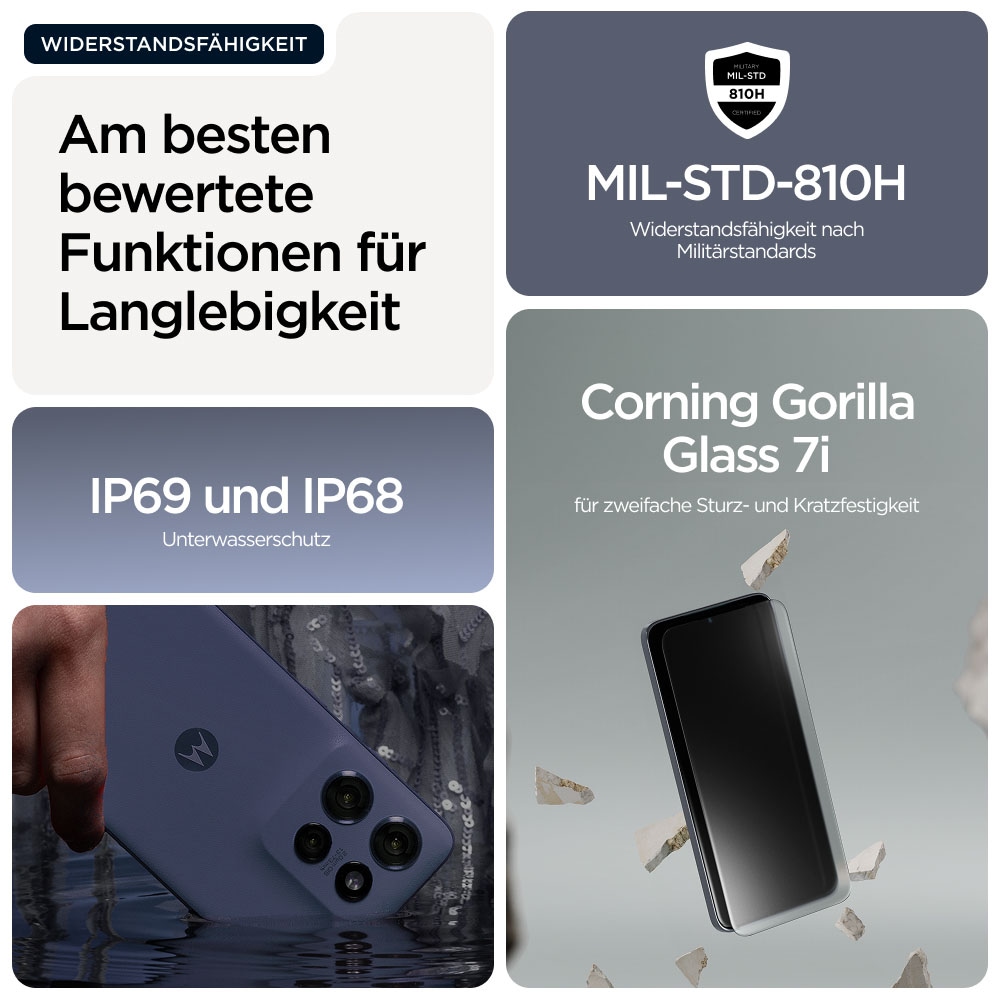 Motorola Smartphone »edge 60 neo« Pantone Grisaille