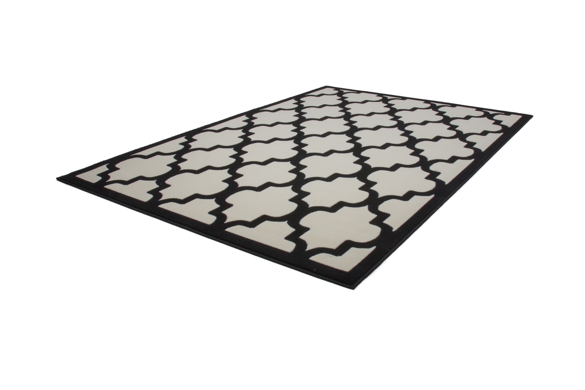 Kayoom Teppich »Manolya 3097«, rechteckig, 13 mm Höhe, 3D-Effekt (Drop-Stitch), Flachflor, pflegeleicht