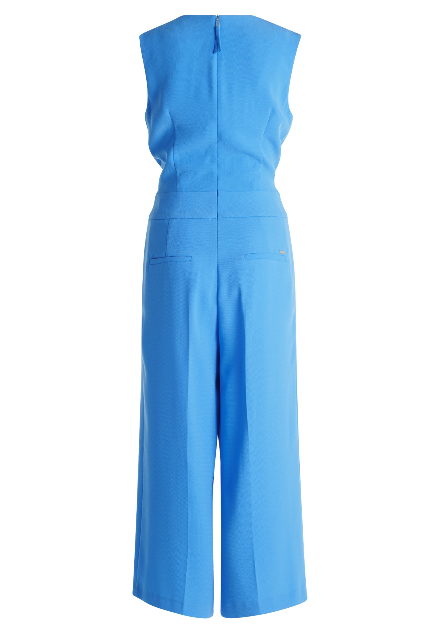 Betty&Co Jumpsuit »Jumpsuit mit Wasserfallausschnitt«